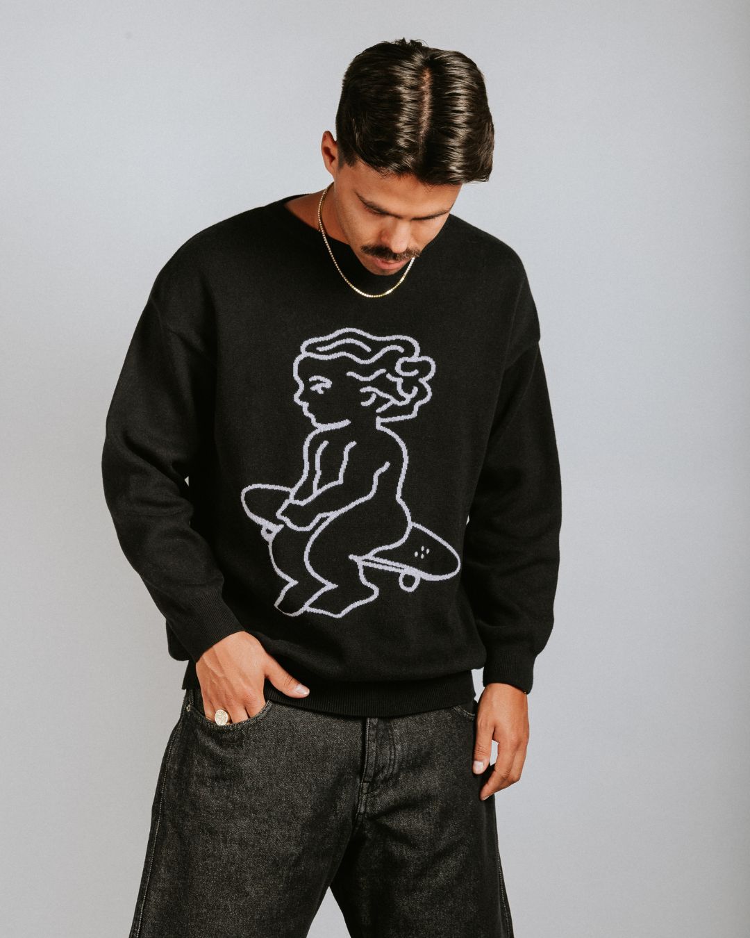 Big Ikon Knit Sweater