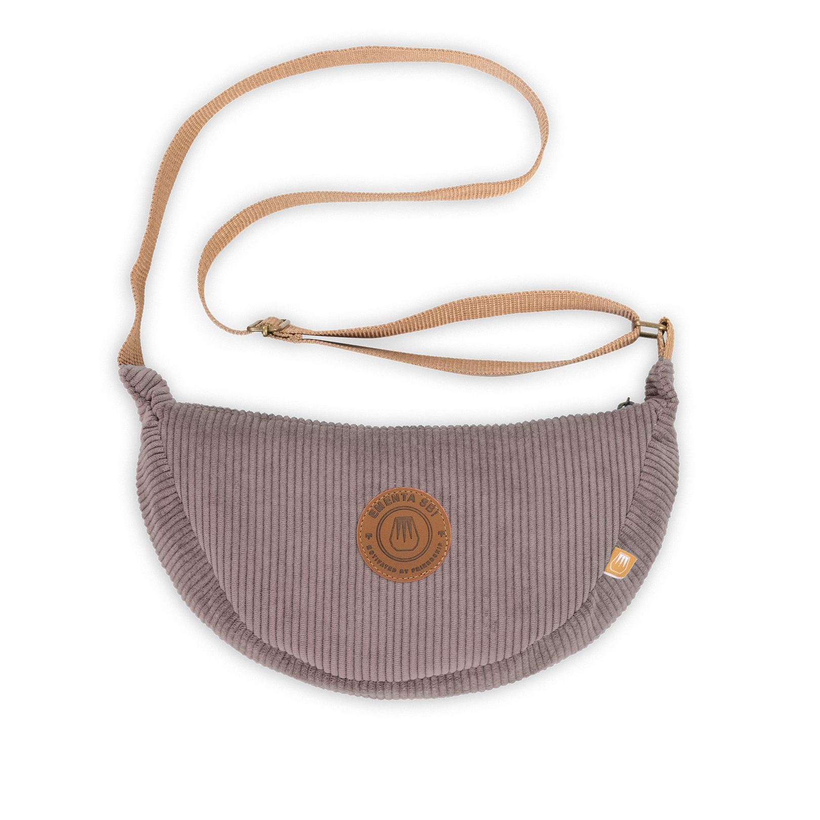 Fiuza Patch Corduroy Shoulder Bag