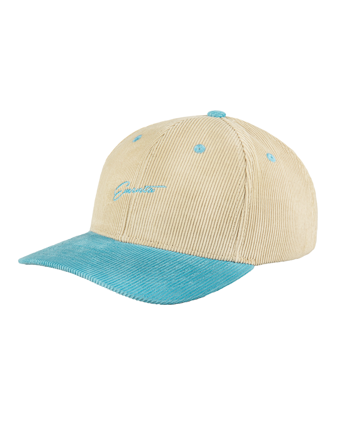 Cocktail Baseball Corduroy 6 Panel Cap