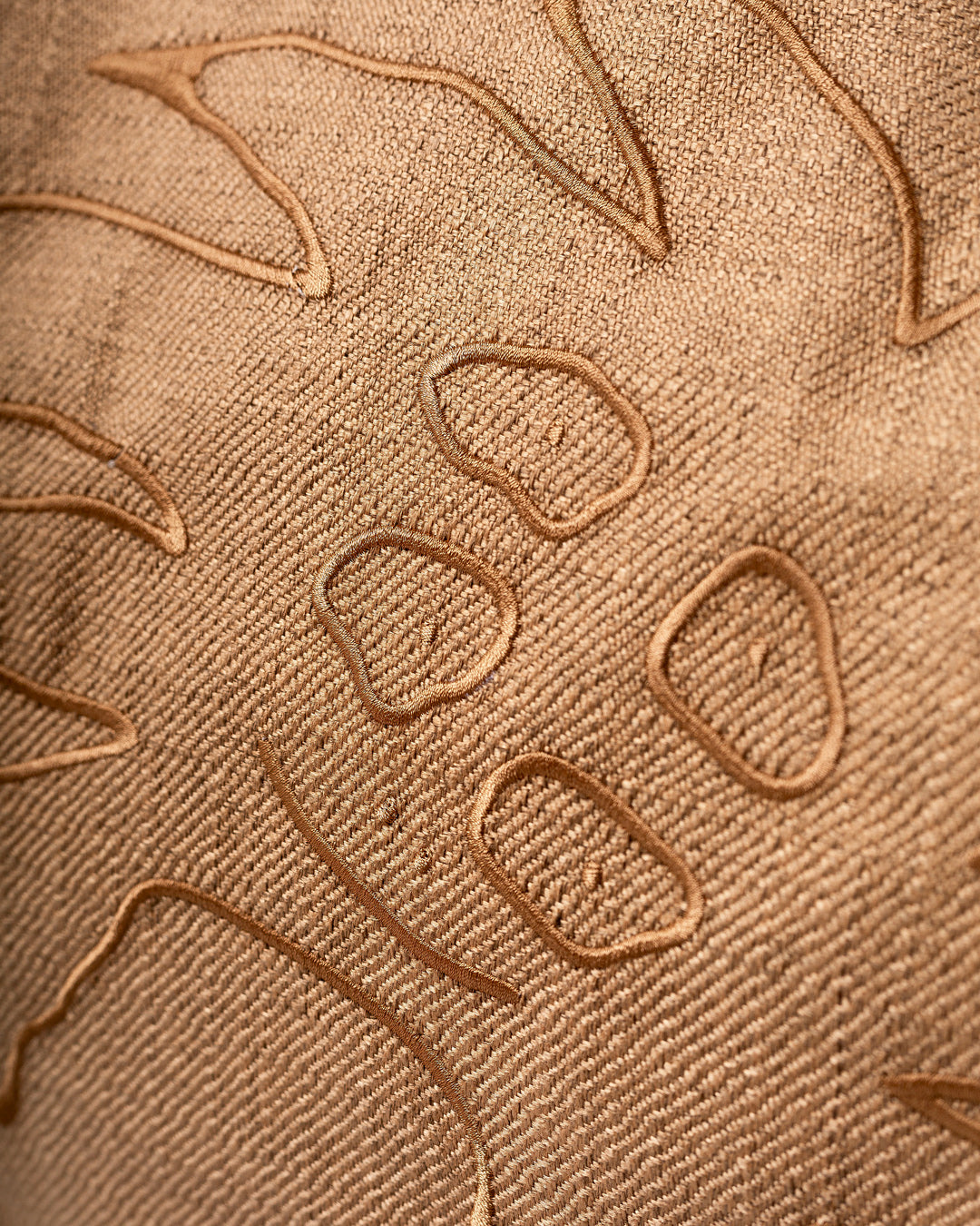 Satira Linen Large Tote Bag