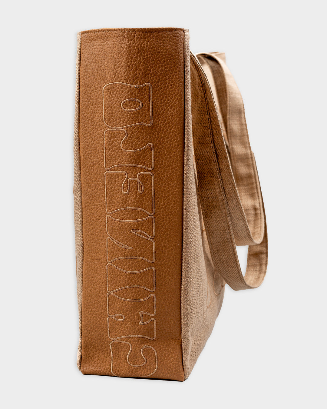 Satira Linen Large Tote Bag