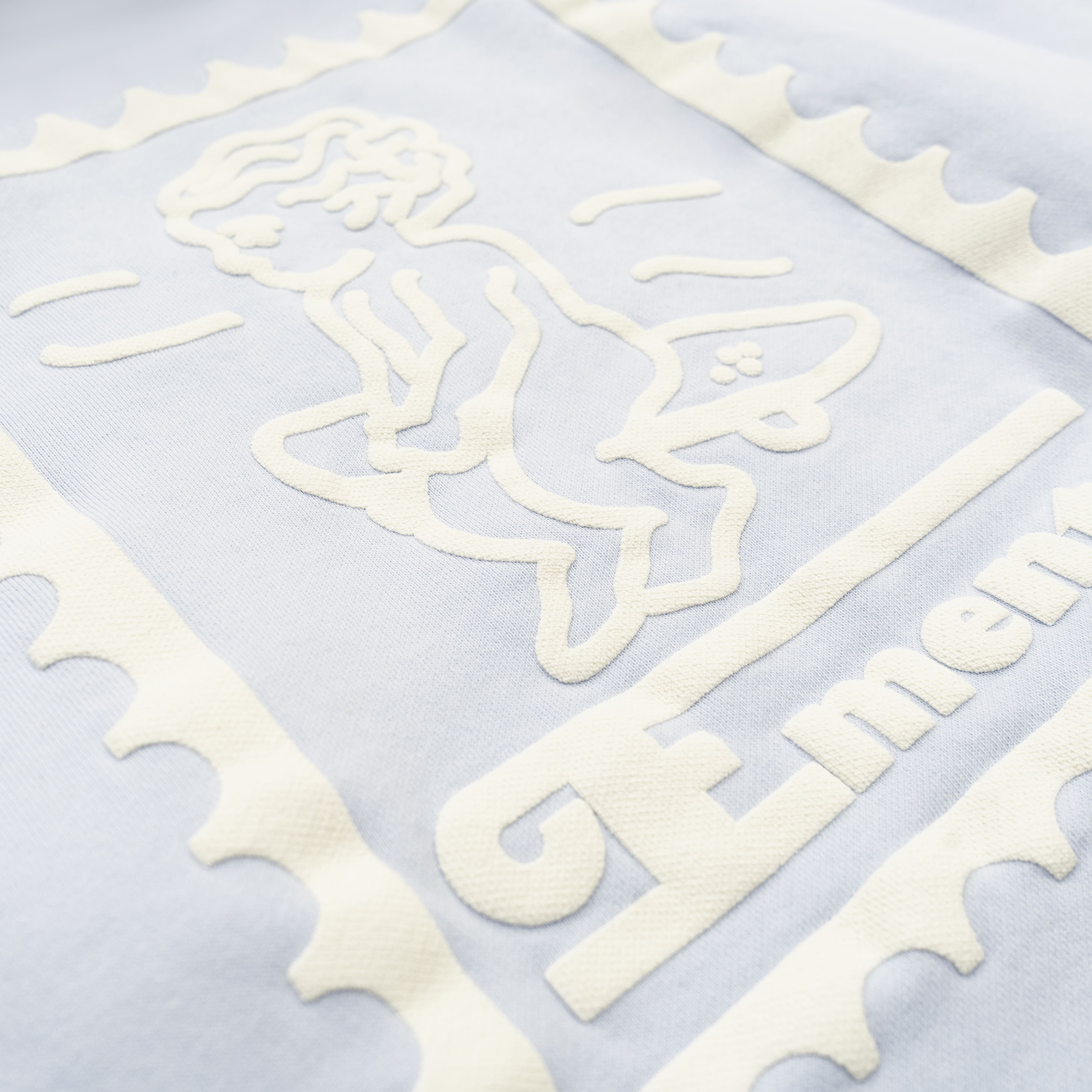 Ikon Stamp Embossed Hoodie