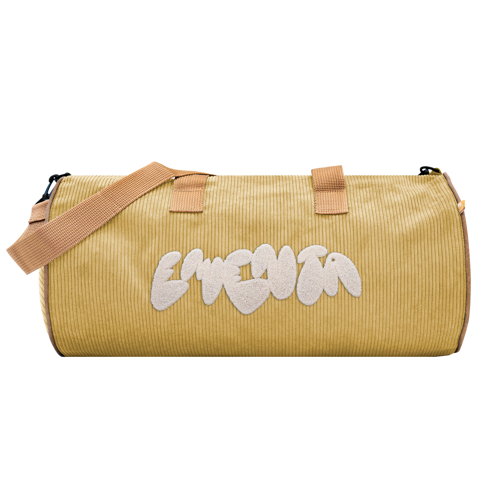 Dory Graffiti Corduroy Bag Yellow