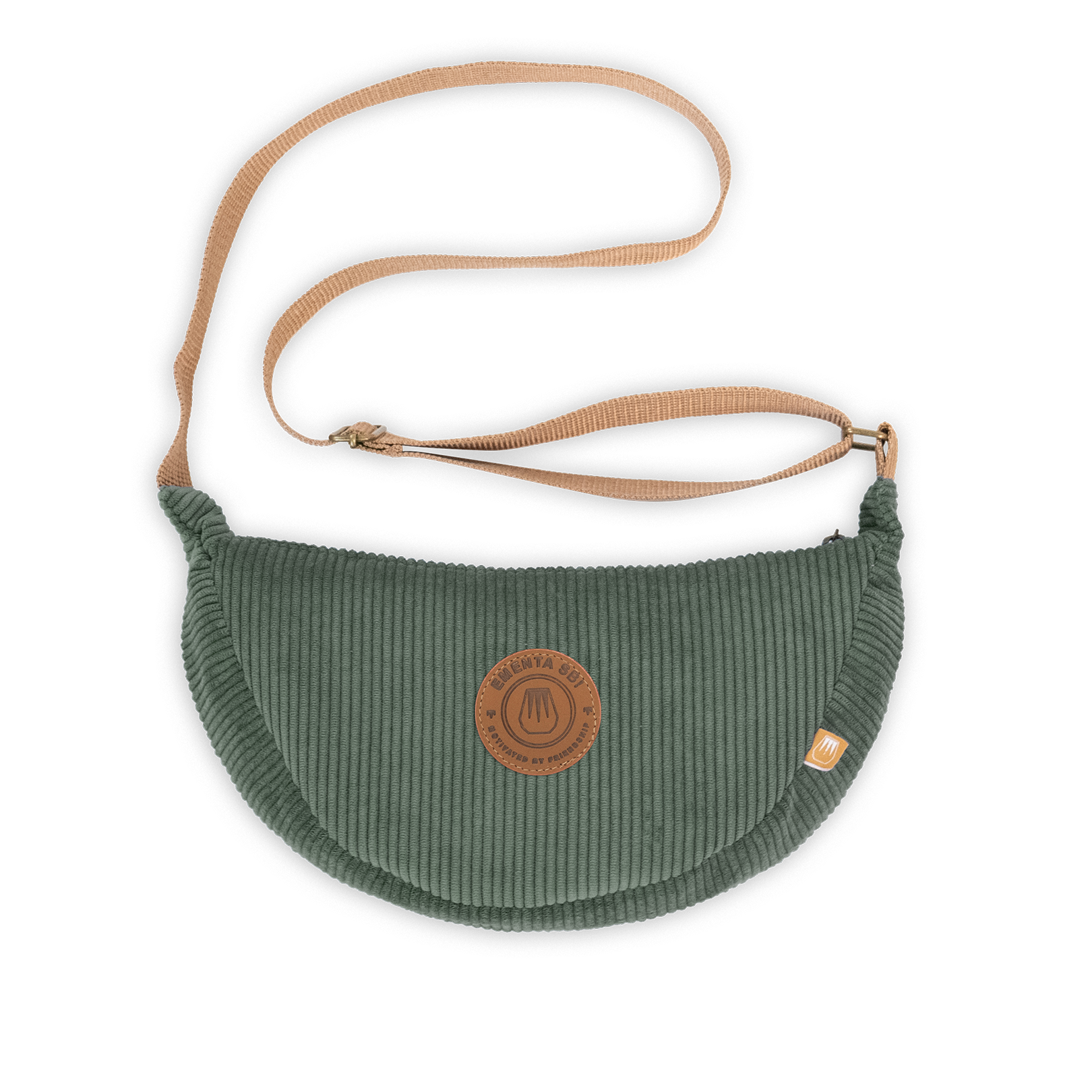 Fiuza Patch Corduroy Shoulder Bag