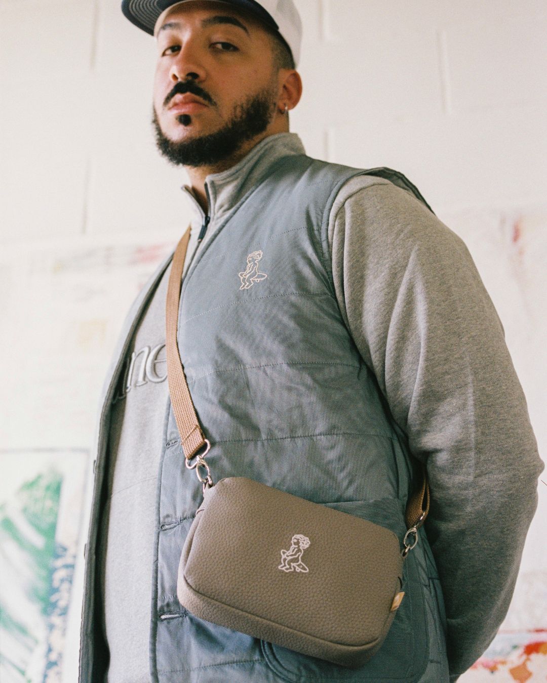 Fluffy Ikon Napa Shoulder Bag