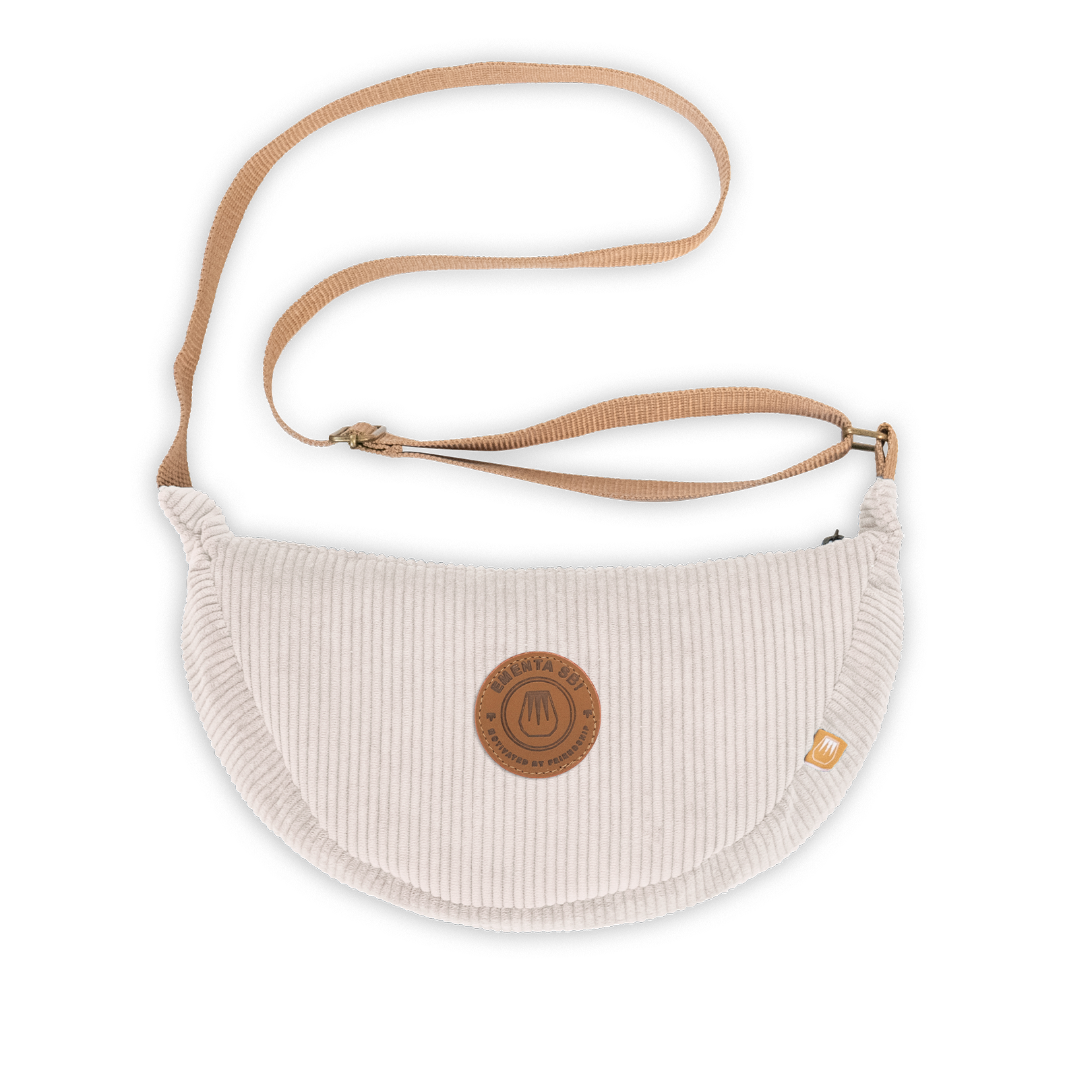 Fiuza Patch Corduroy Shoulder Bag