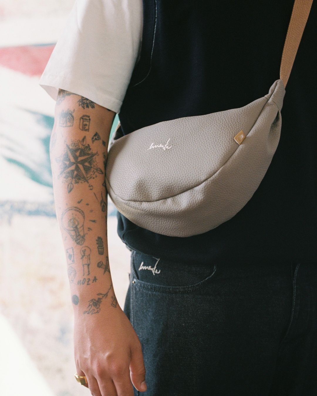 Fiuza Signature Napa Shoulder Bag