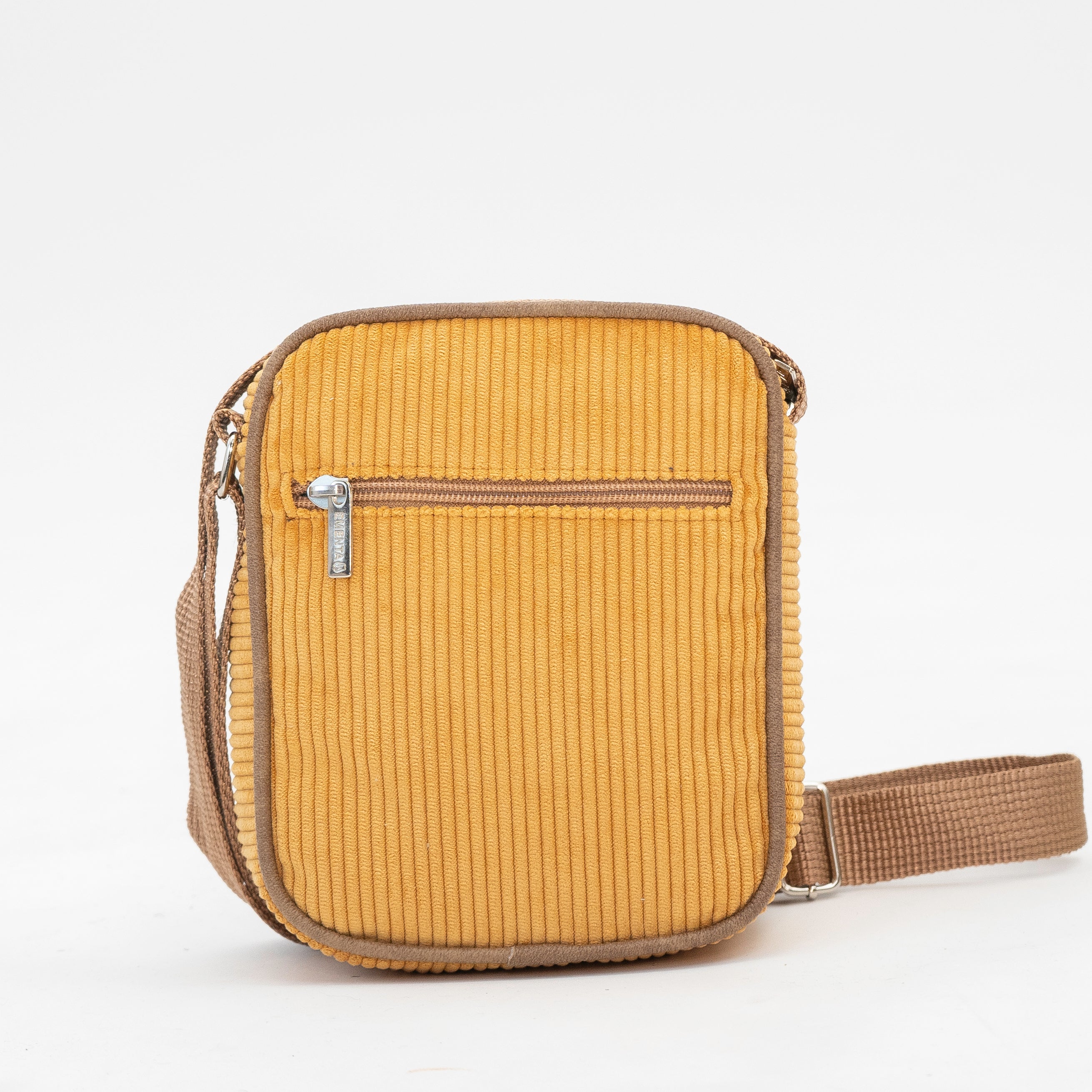 Square Patch Corduroy Shoulder Bag