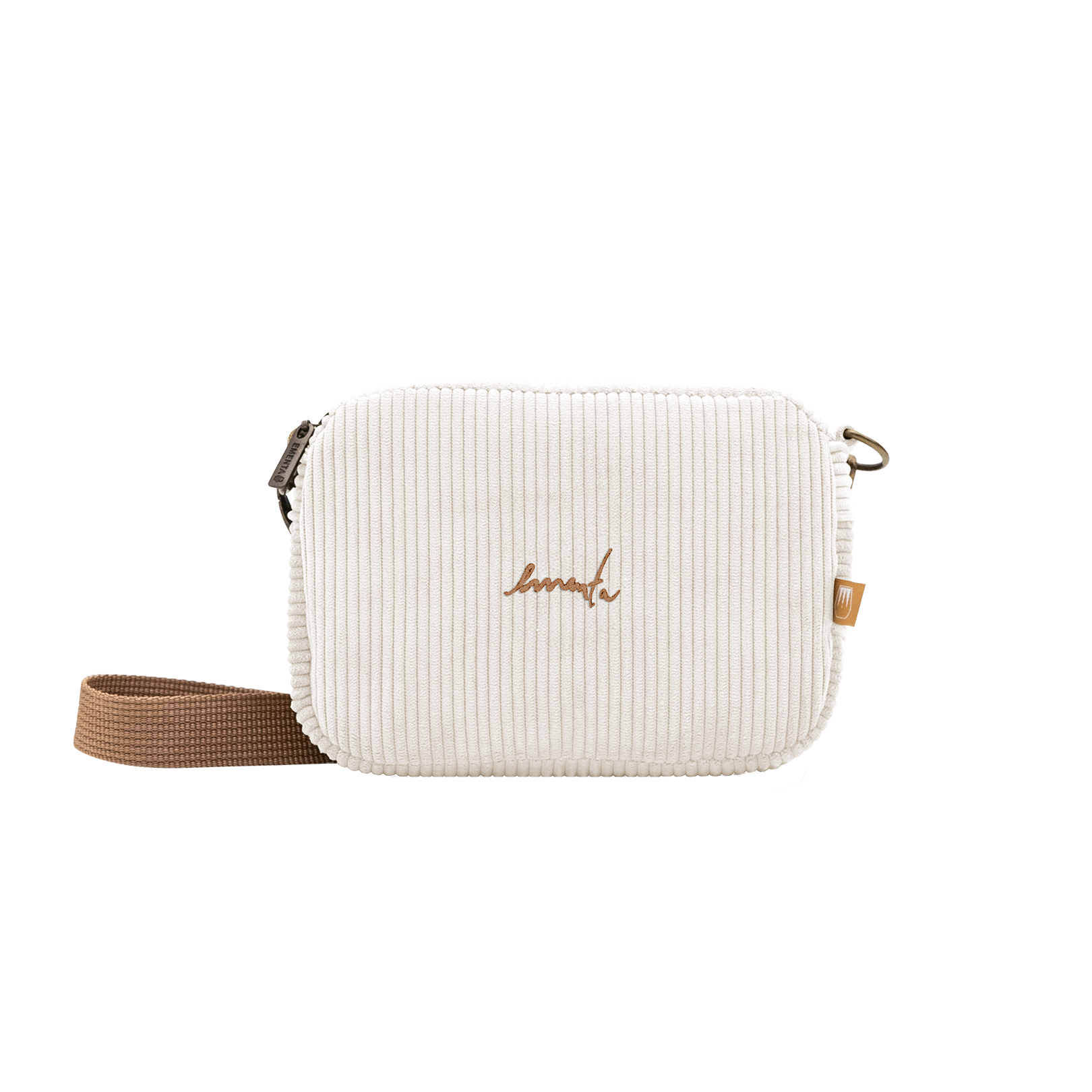 Fluffy Signature Corduroy Shoulder Bag
