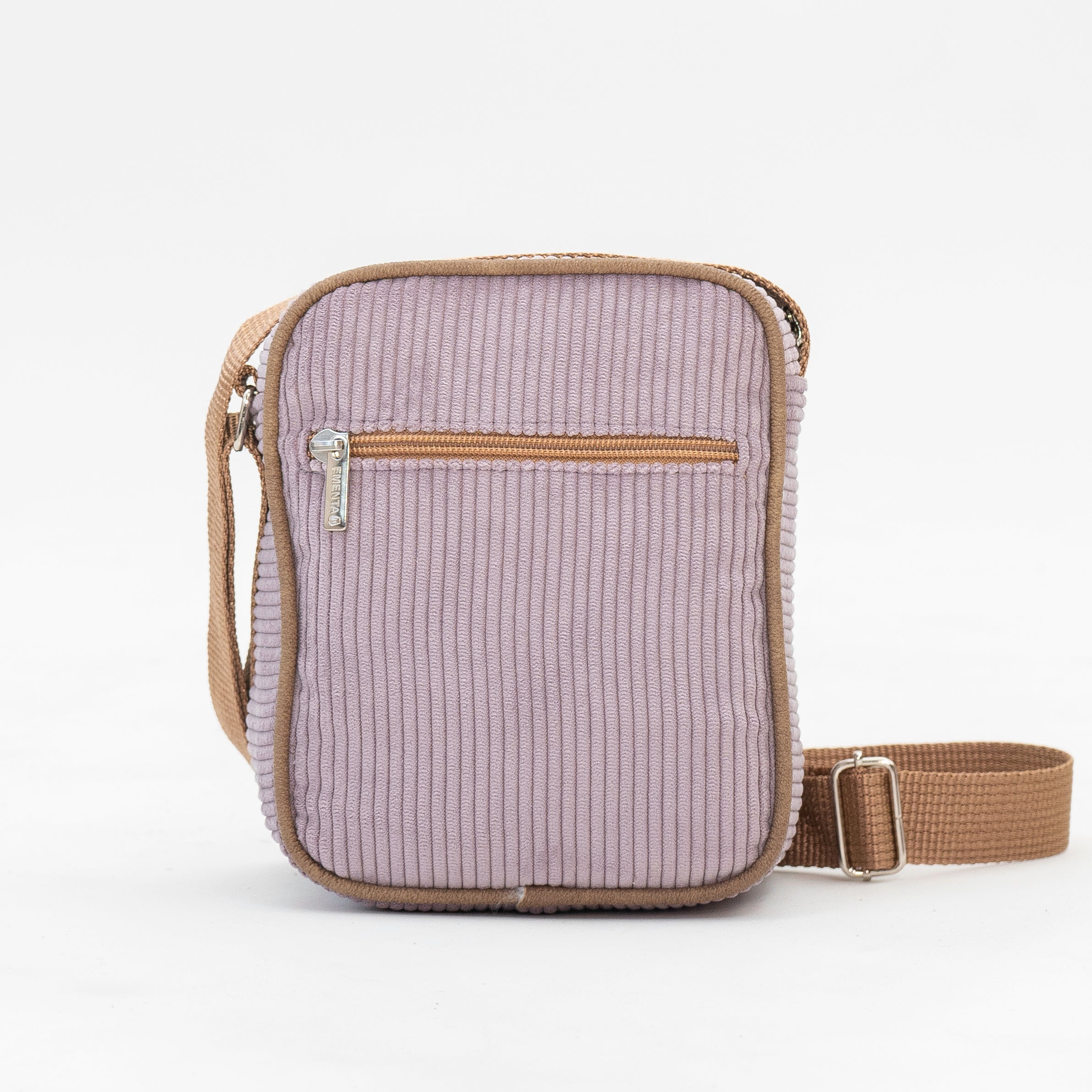 Square Patch Corduroy Shoulder Bag