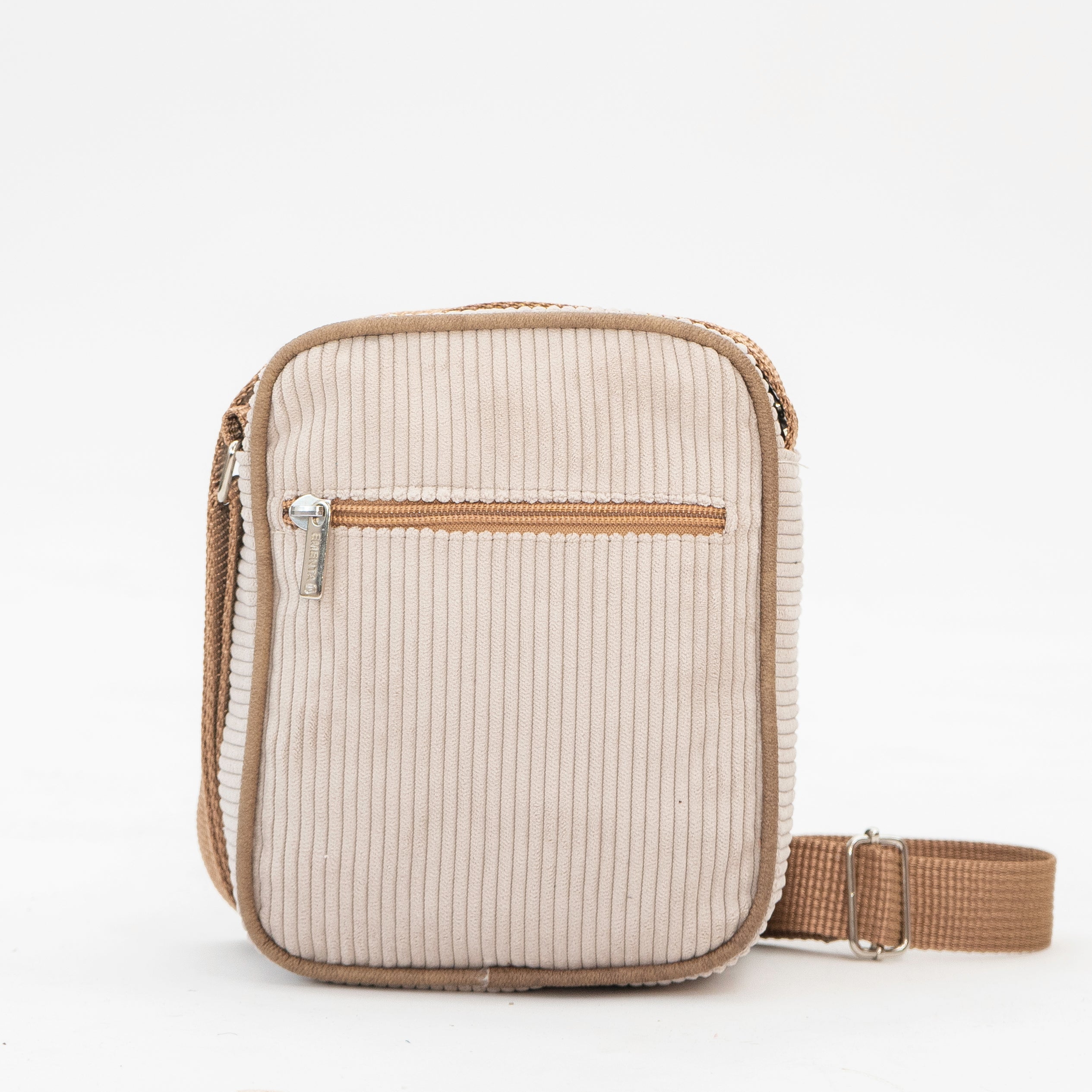 Square Patch Corduroy Shoulder Bag