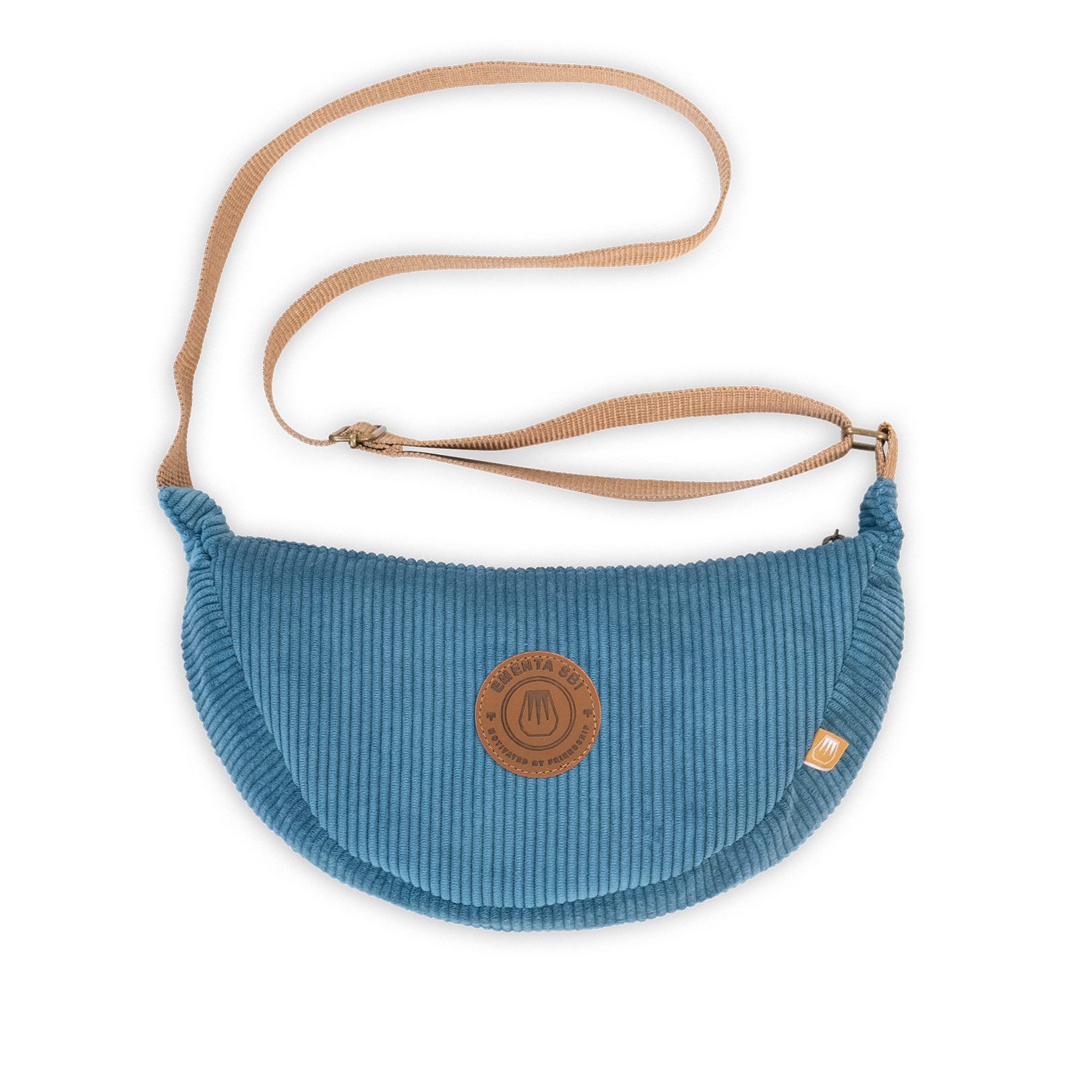 Fiuza Patch Corduroy Shoulder Bag