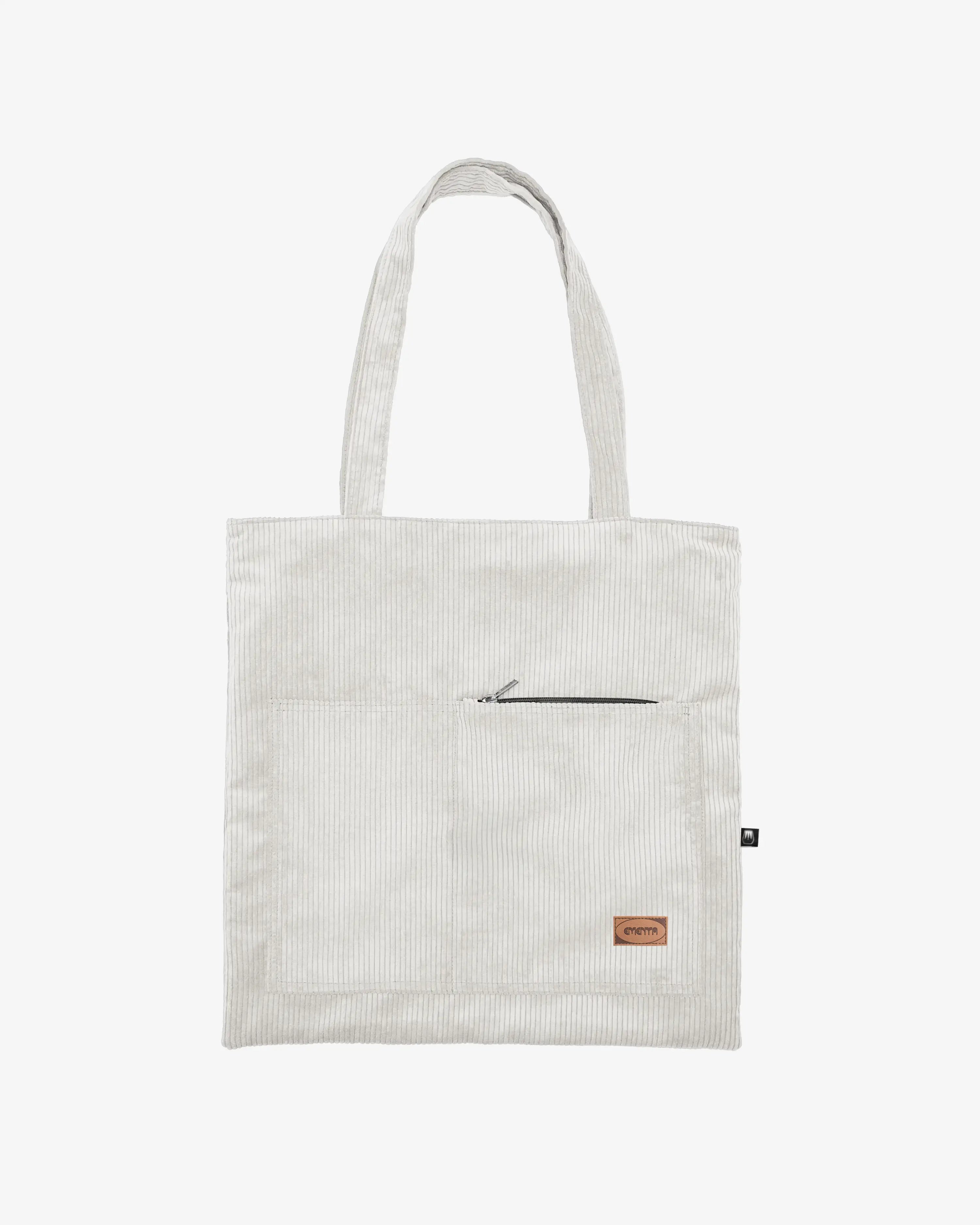 C'mon Patch Corduroy Tote Bag