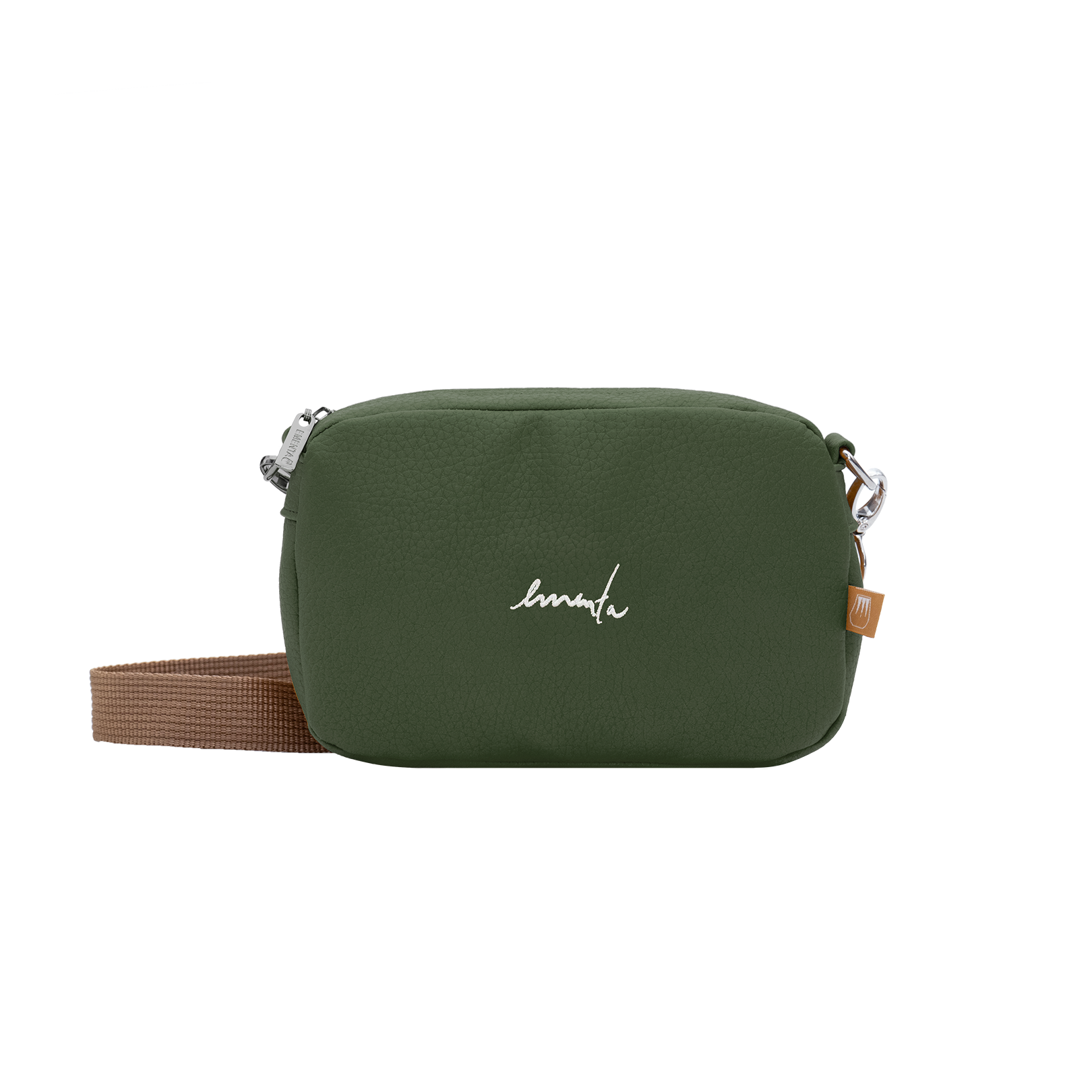 Fluffy Signature Napa Bag Green