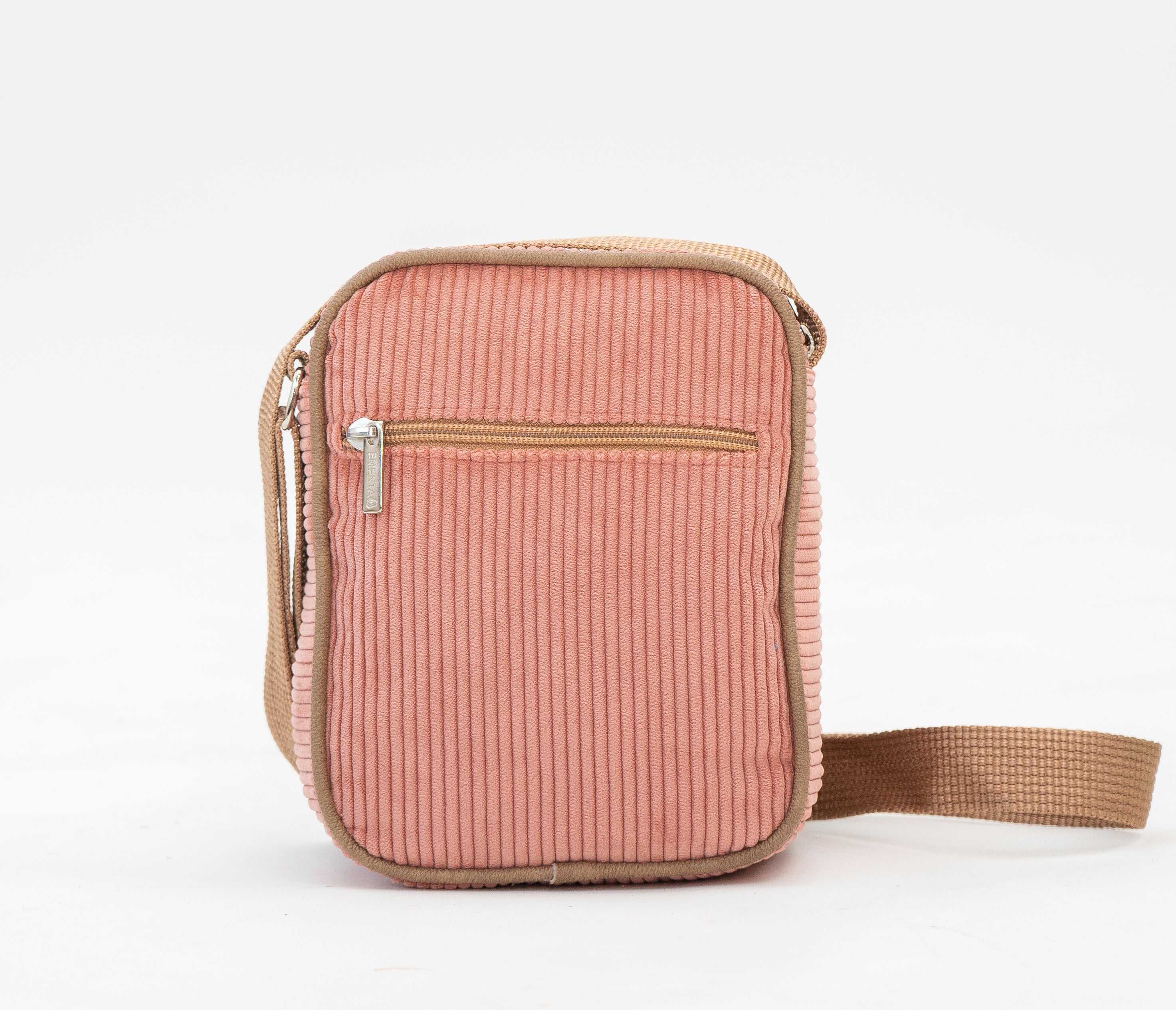 Square Patch Corduroy Shoulder Bag