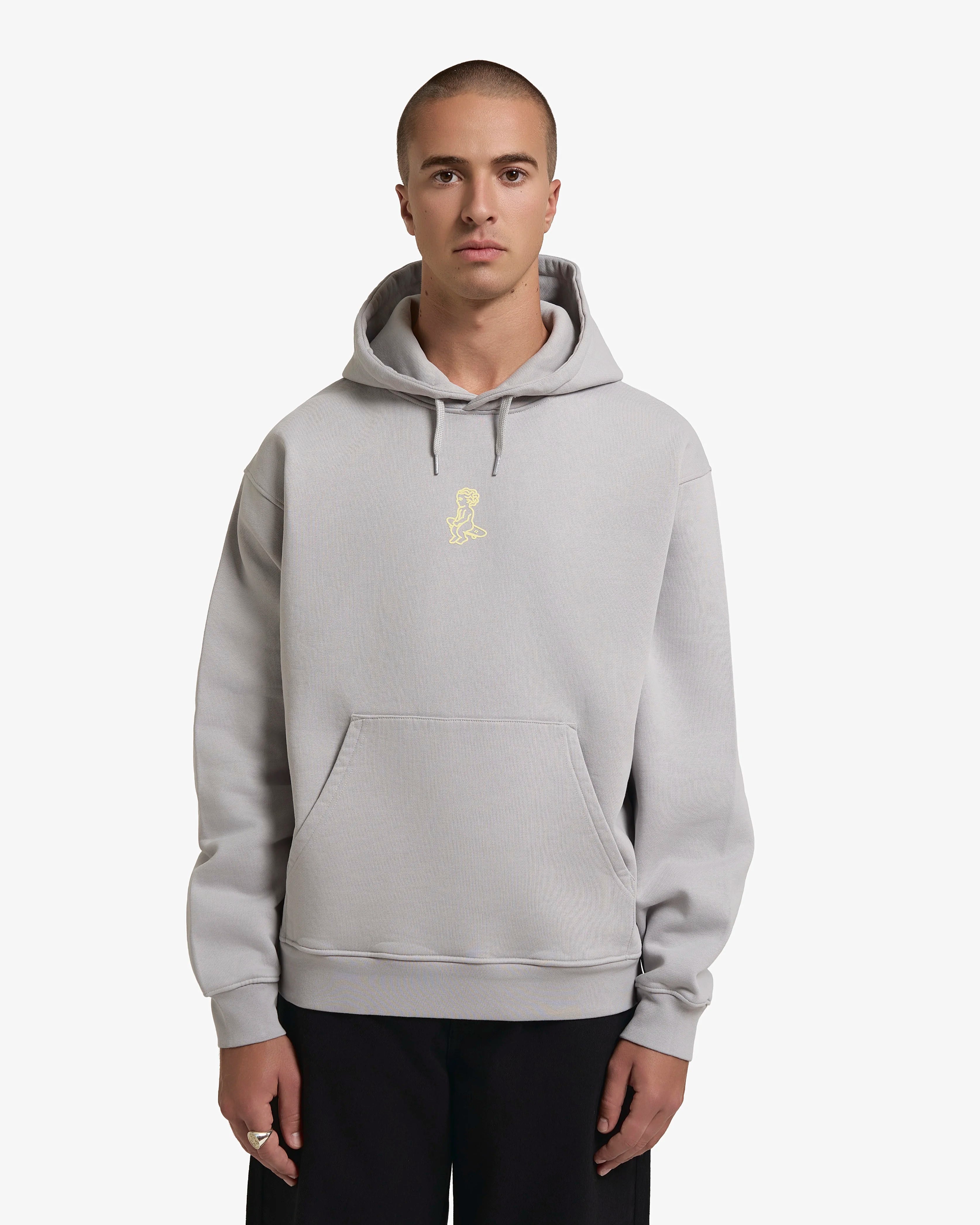 Ikon Stamp Embossed Hoodie