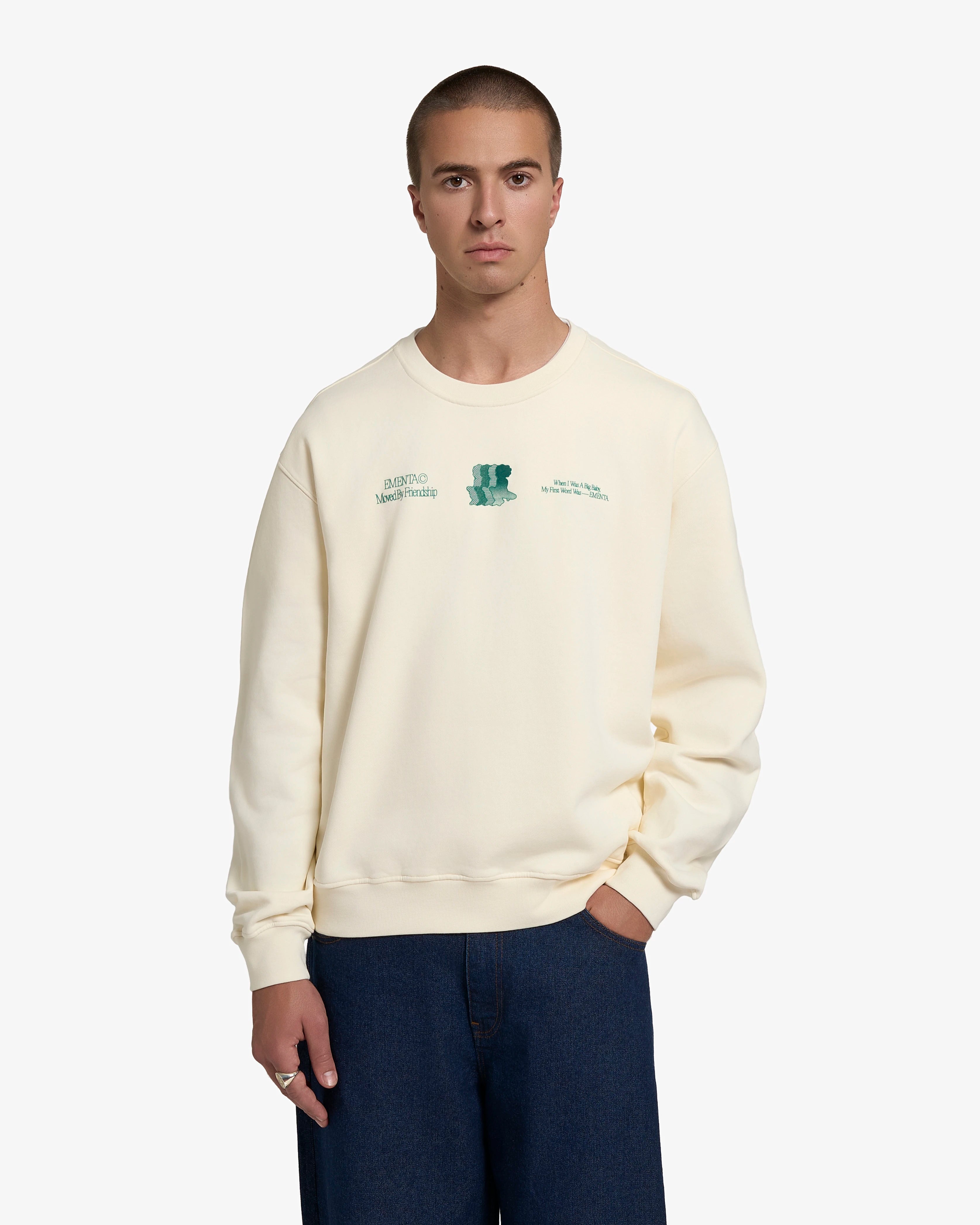 Friendship Canvas Crewneck
