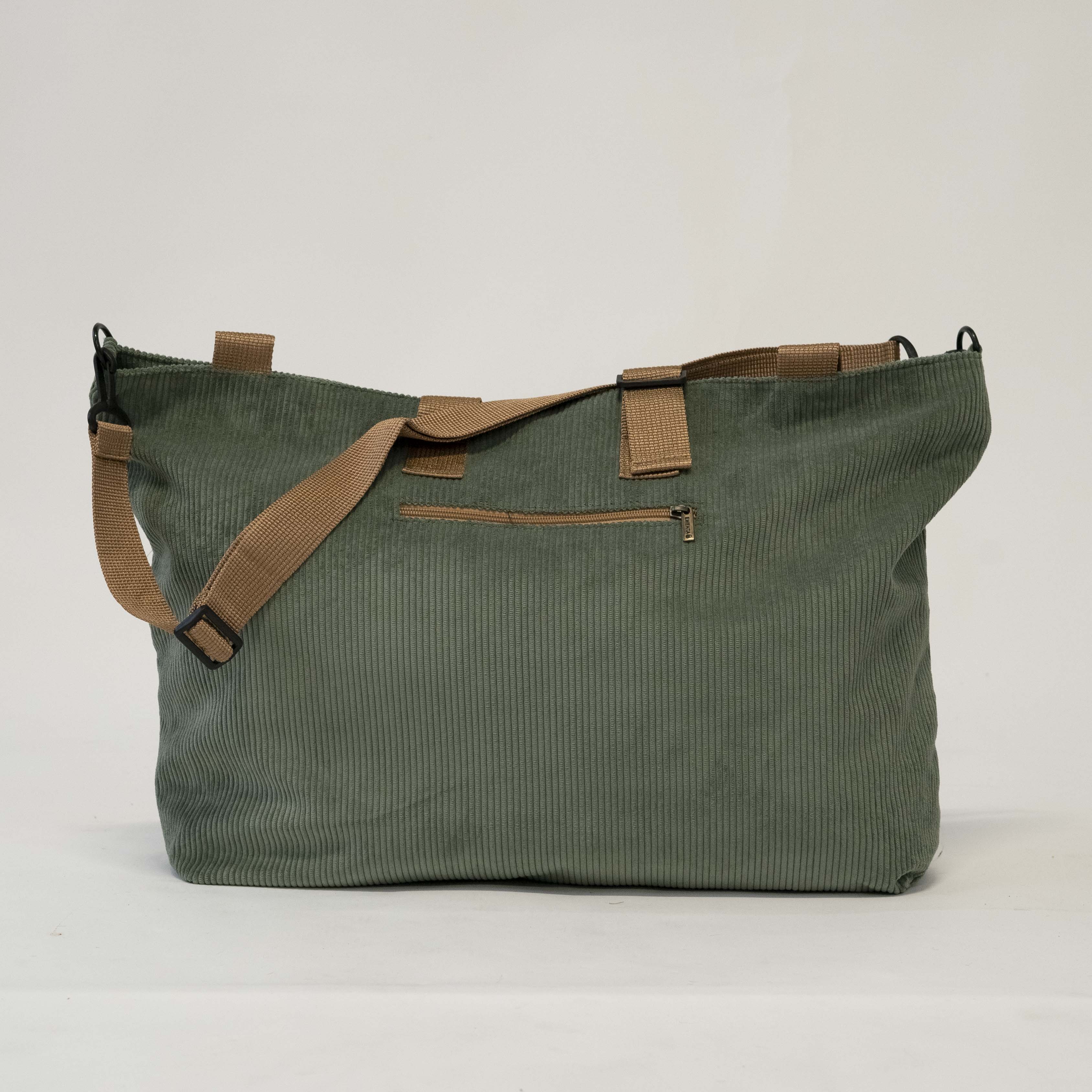 Navegante Breakfast Colors Corduroy Weekend Bag