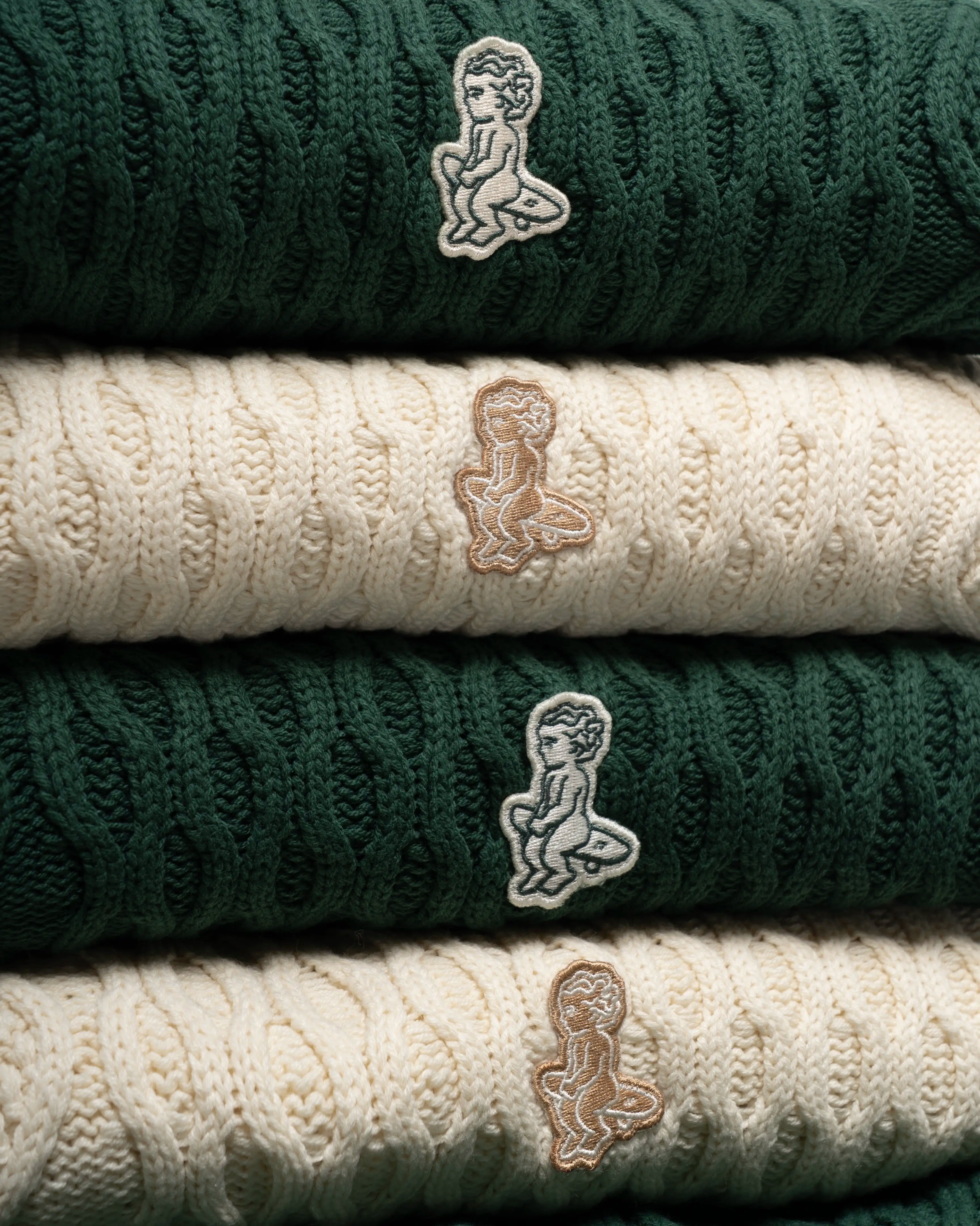 Ikon Patch Knit Crewneck