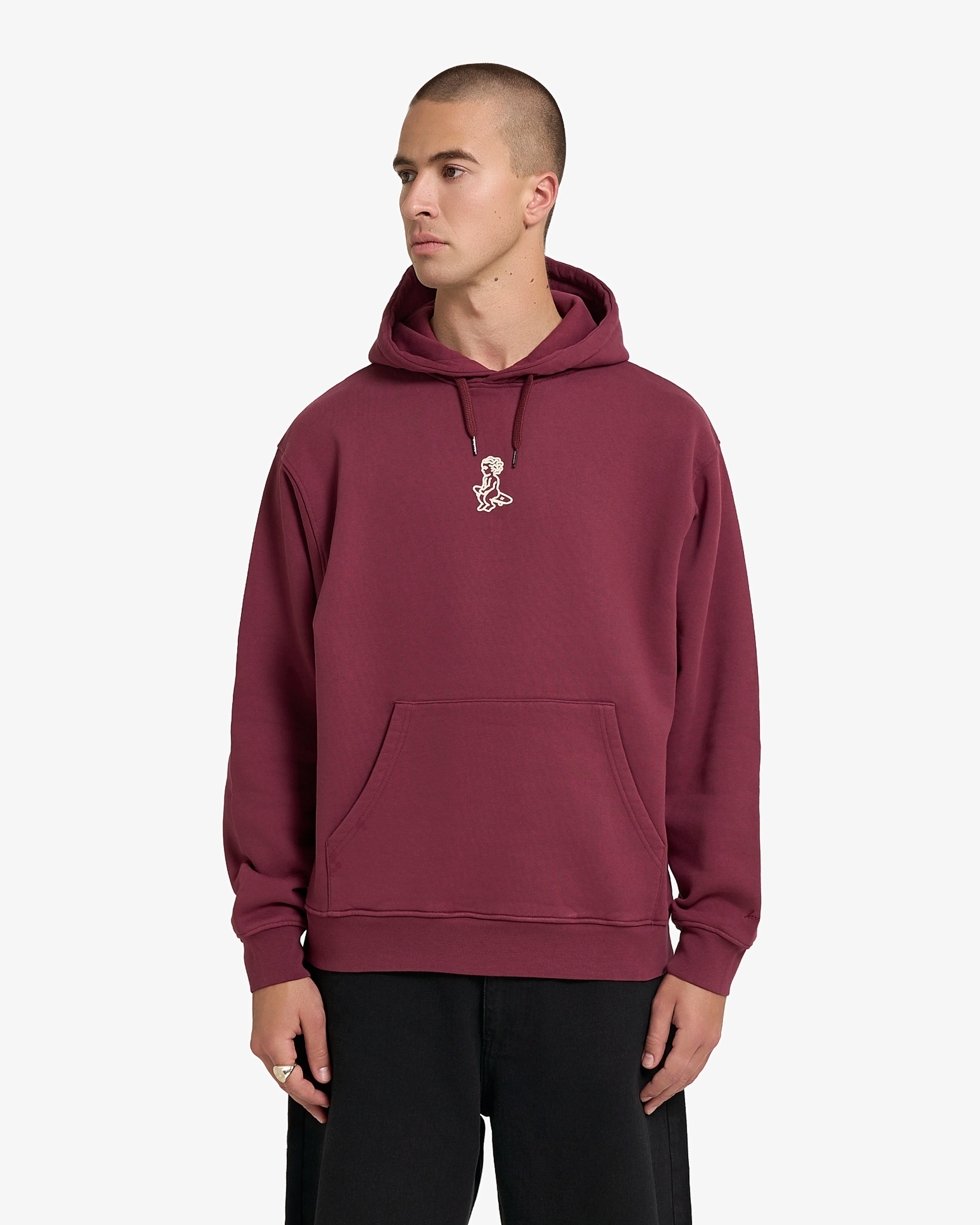 Ikon Stamp Embossed Hoodie