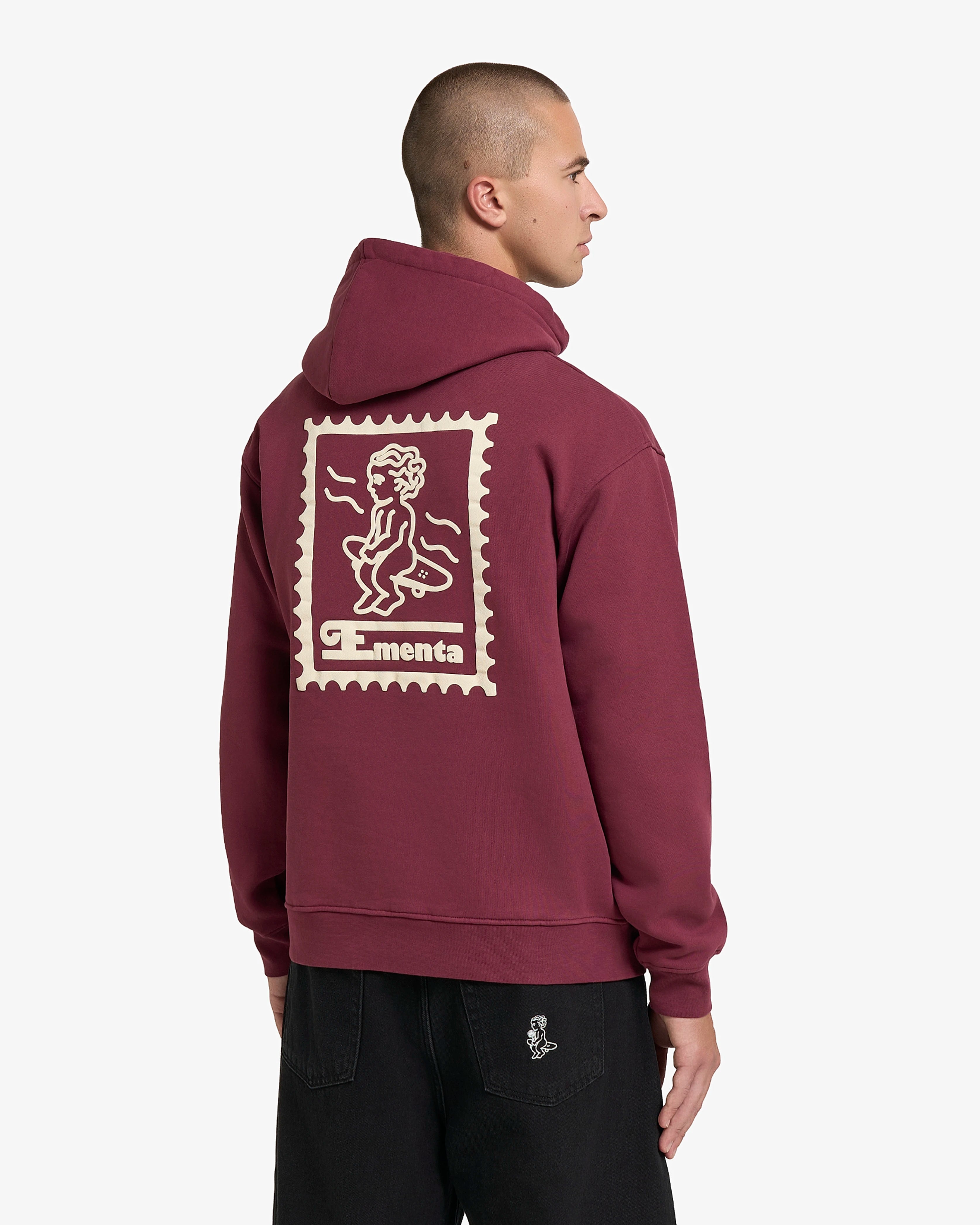 Ikon Stamp Embossed Hoodie