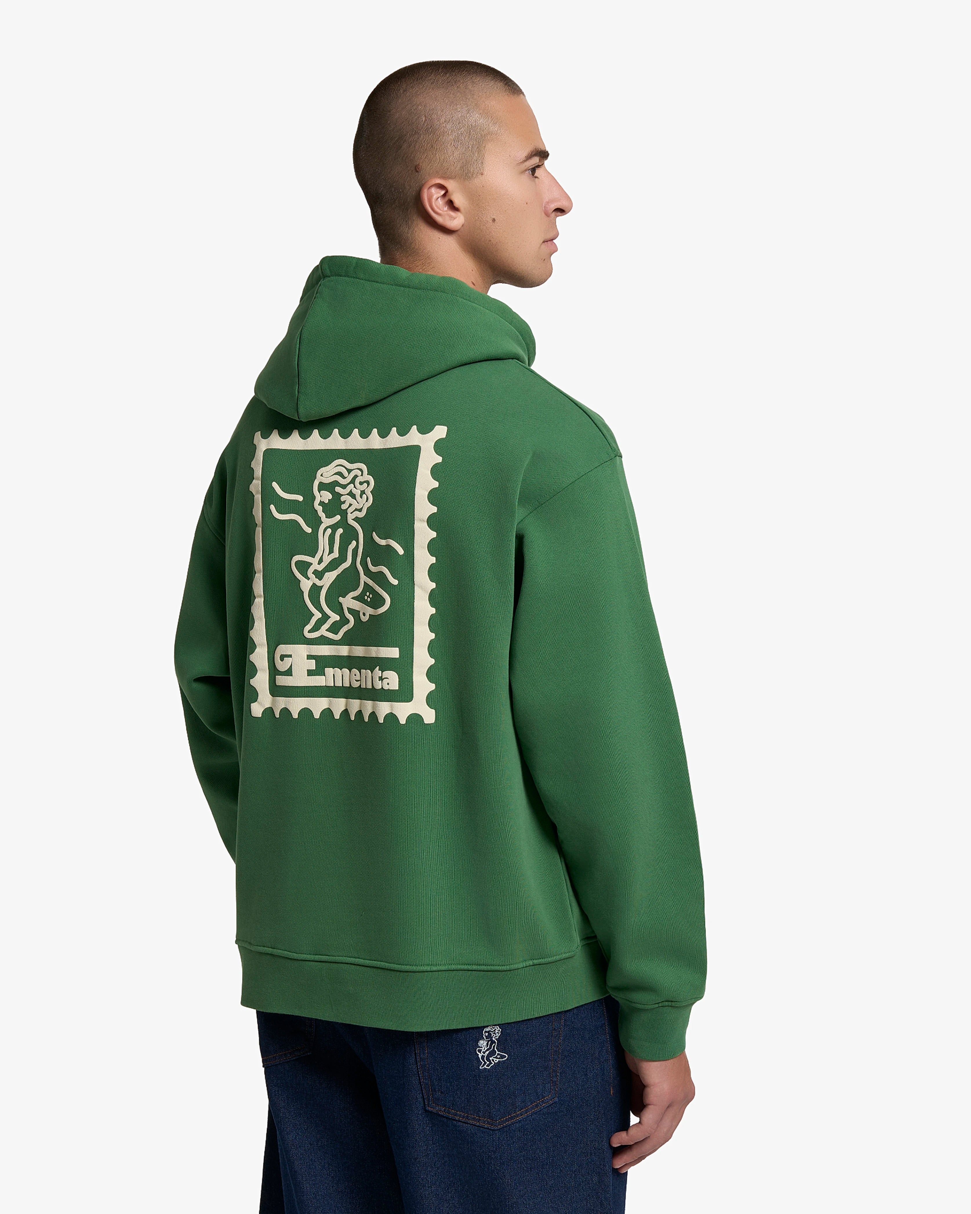 #color_forest green/off white