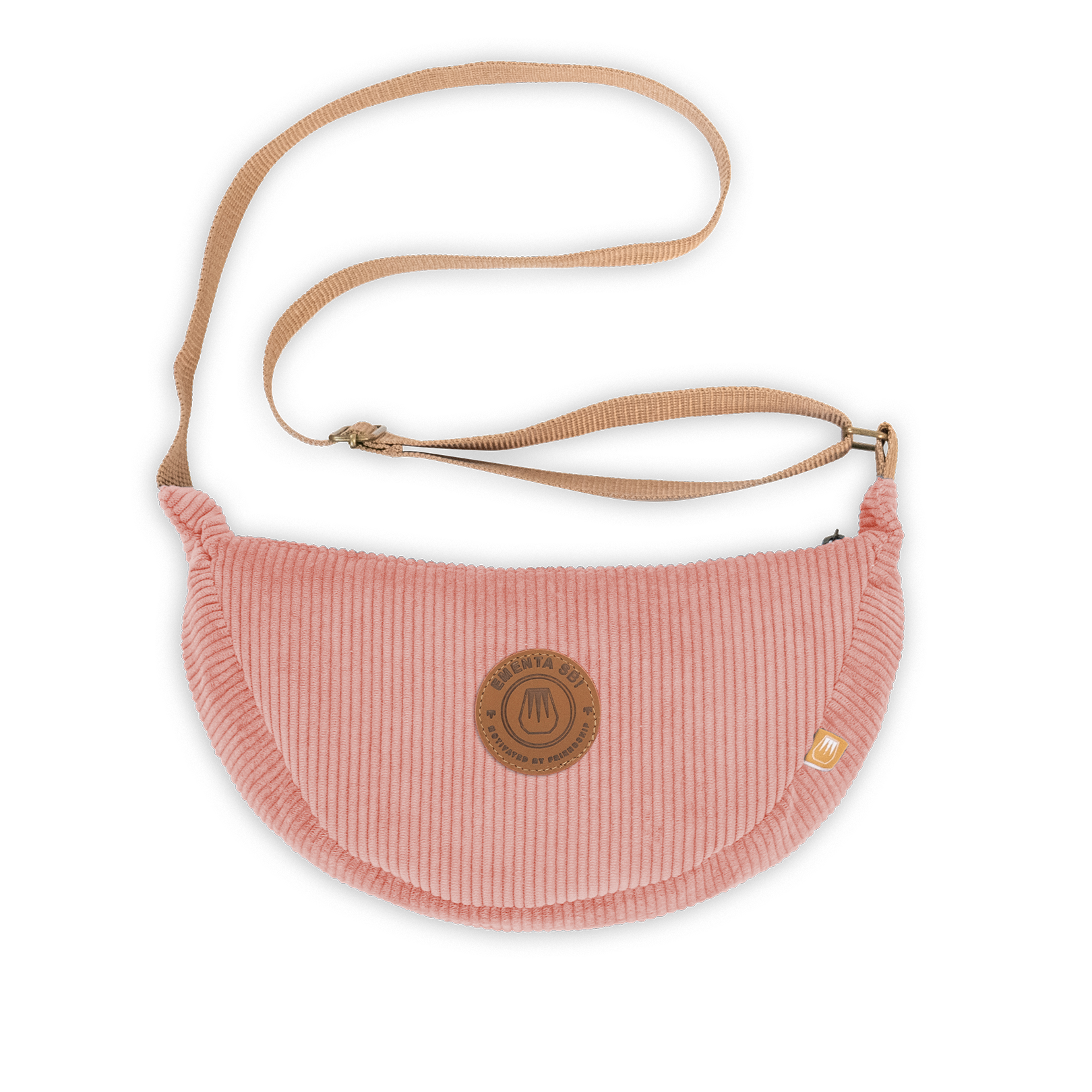 Fiuza Patch Corduroy Shoulder Bag