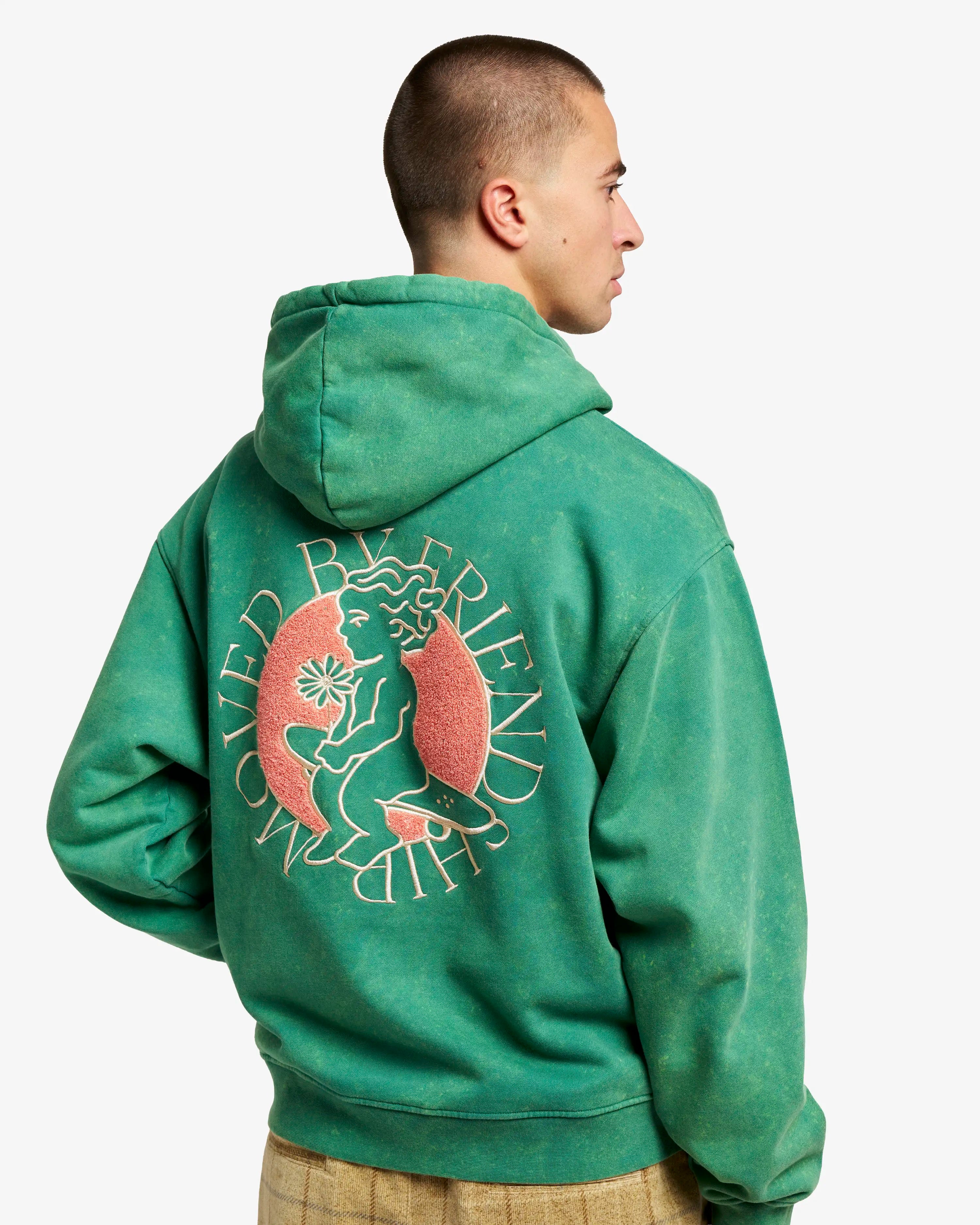 Ikon Flower Washed Hoodie