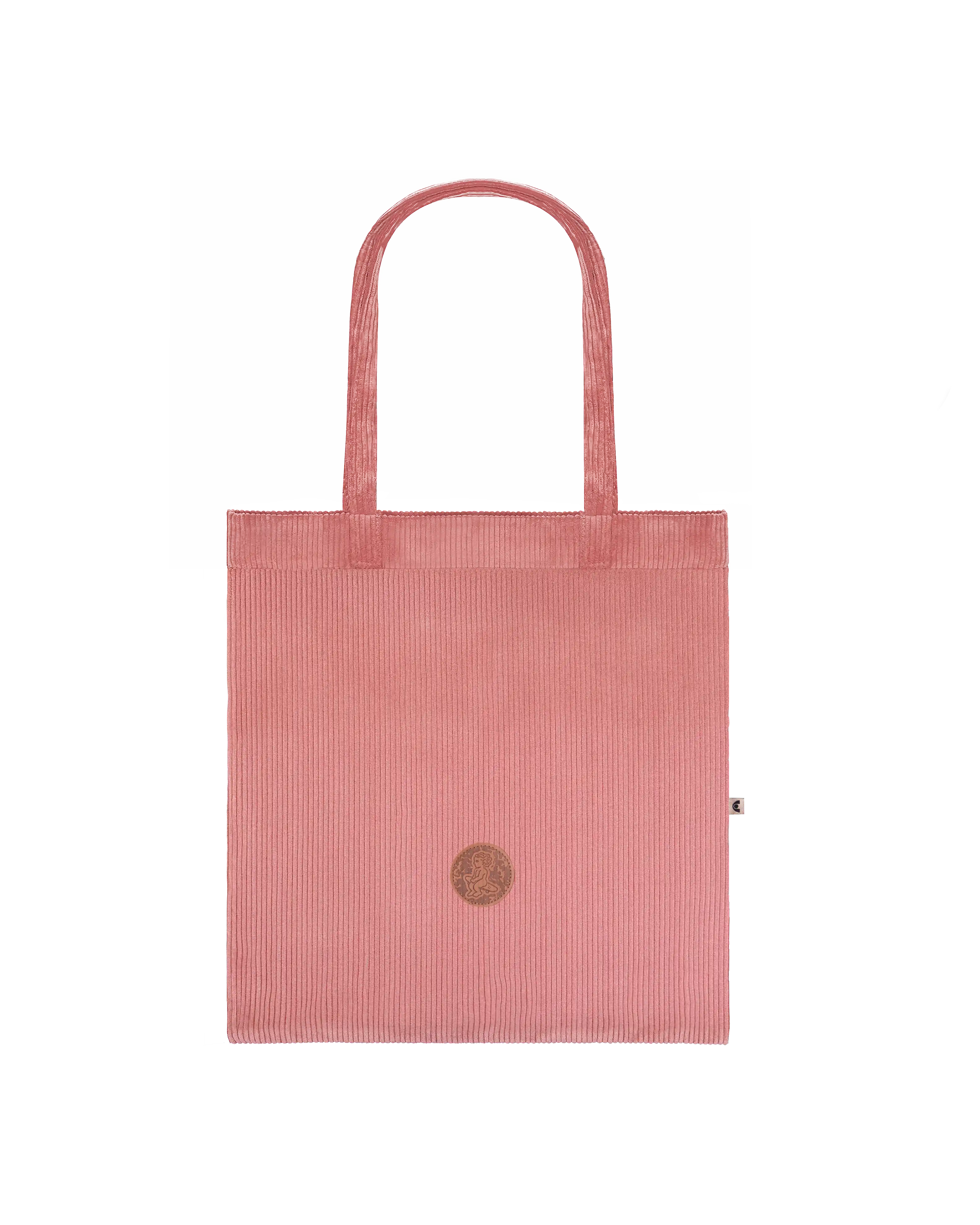 Patch Corduroy Tote Bag