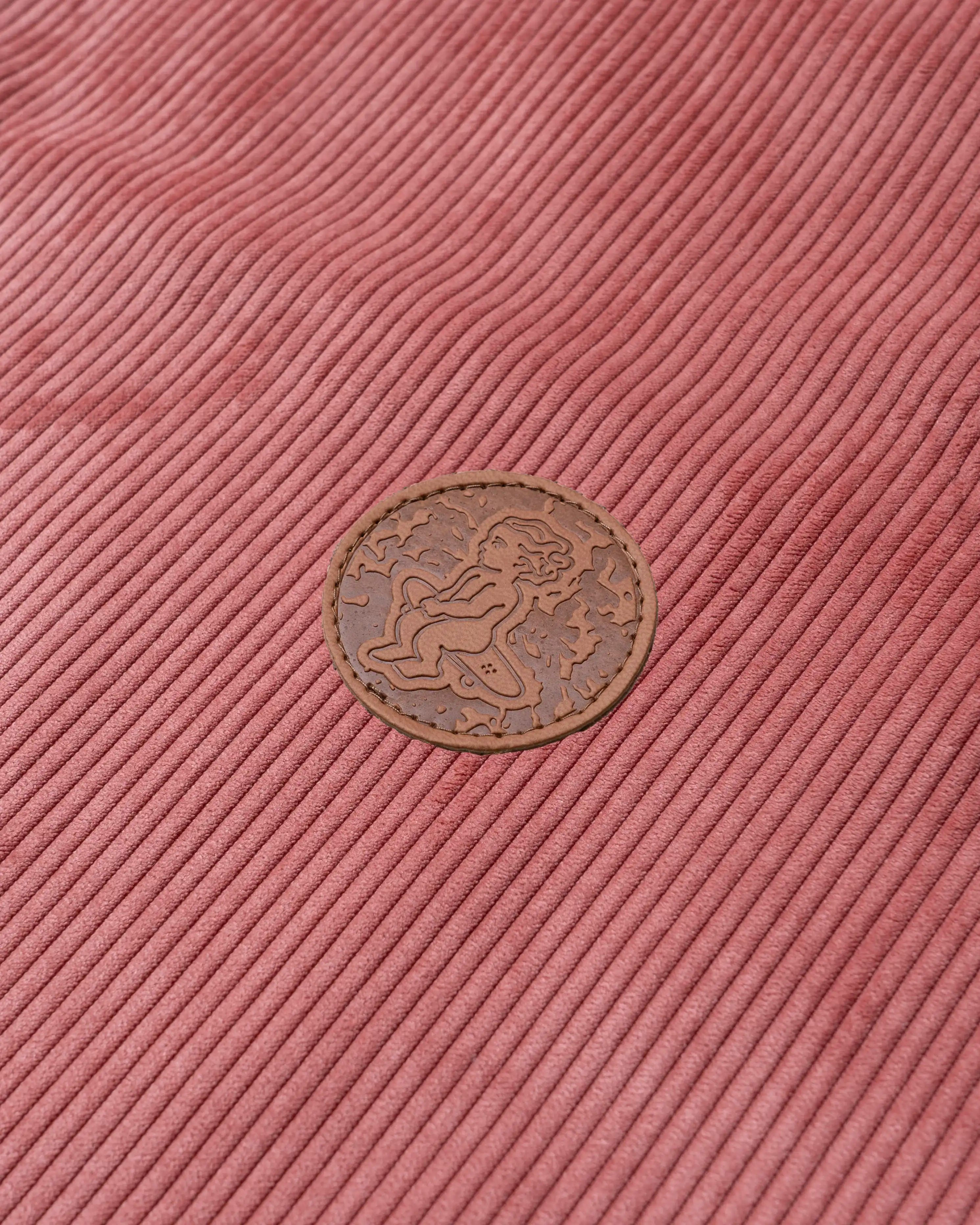 Patch Corduroy Tote Bag