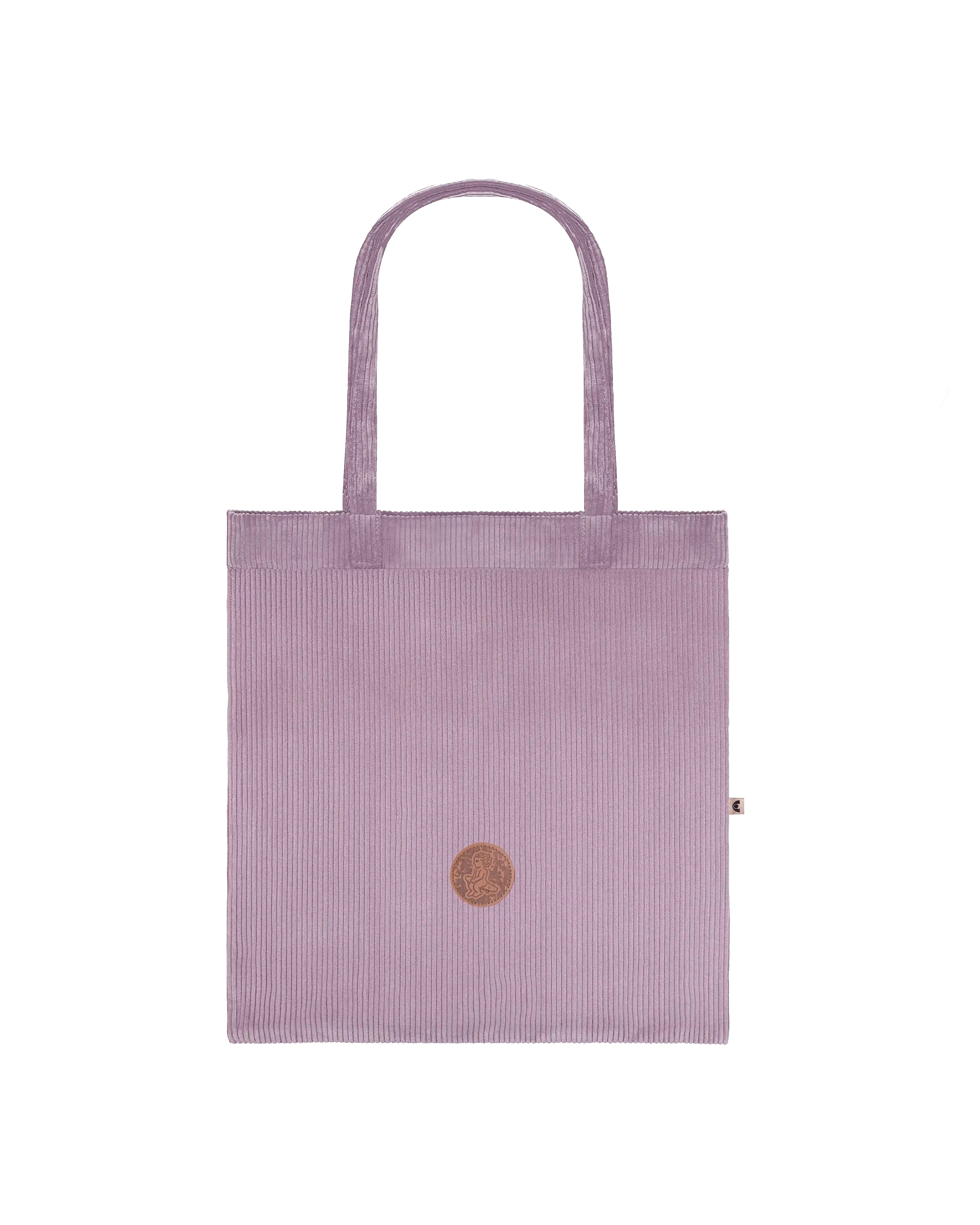 Patch Corduroy Tote Bag