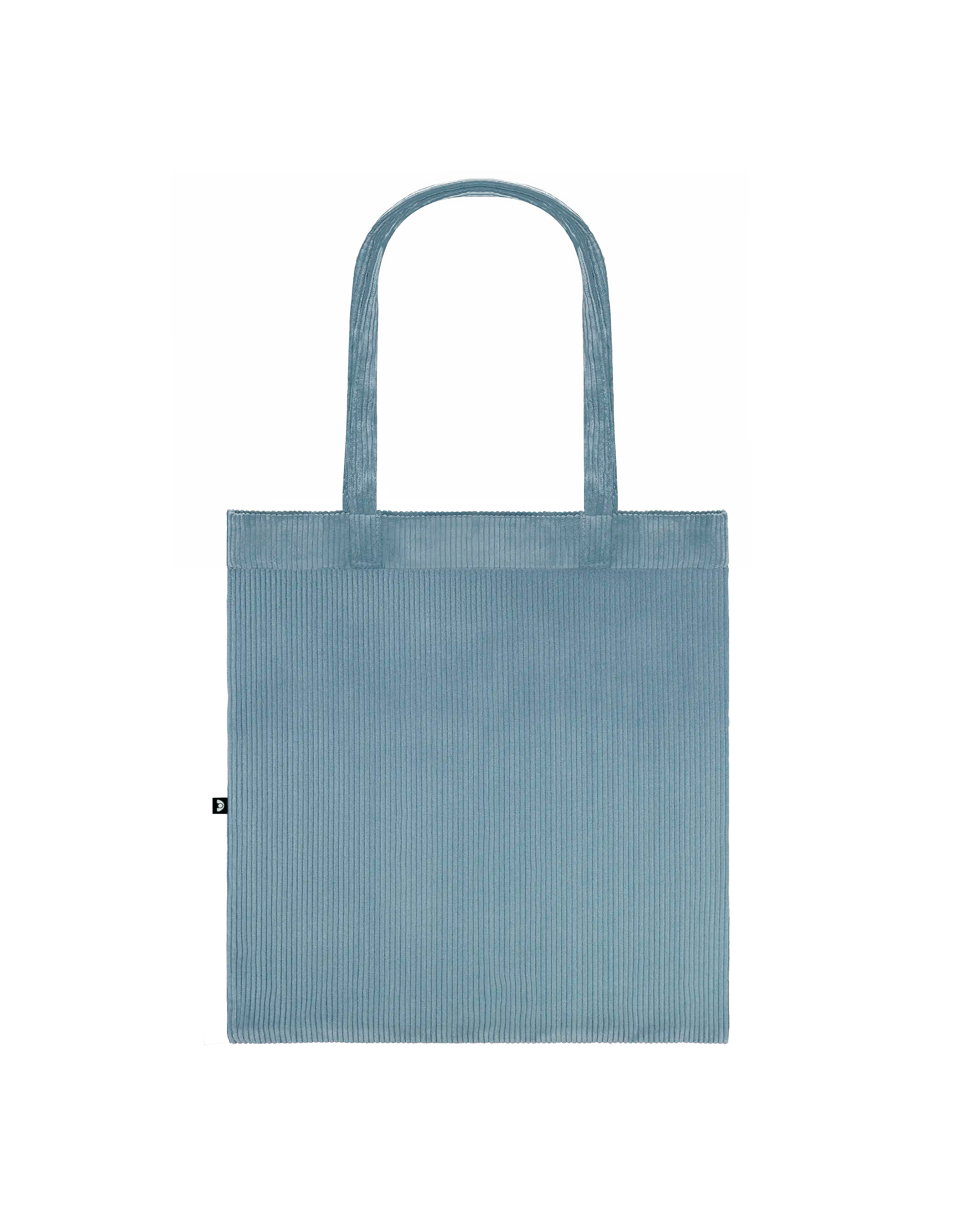 Patch Corduroy Tote Bag