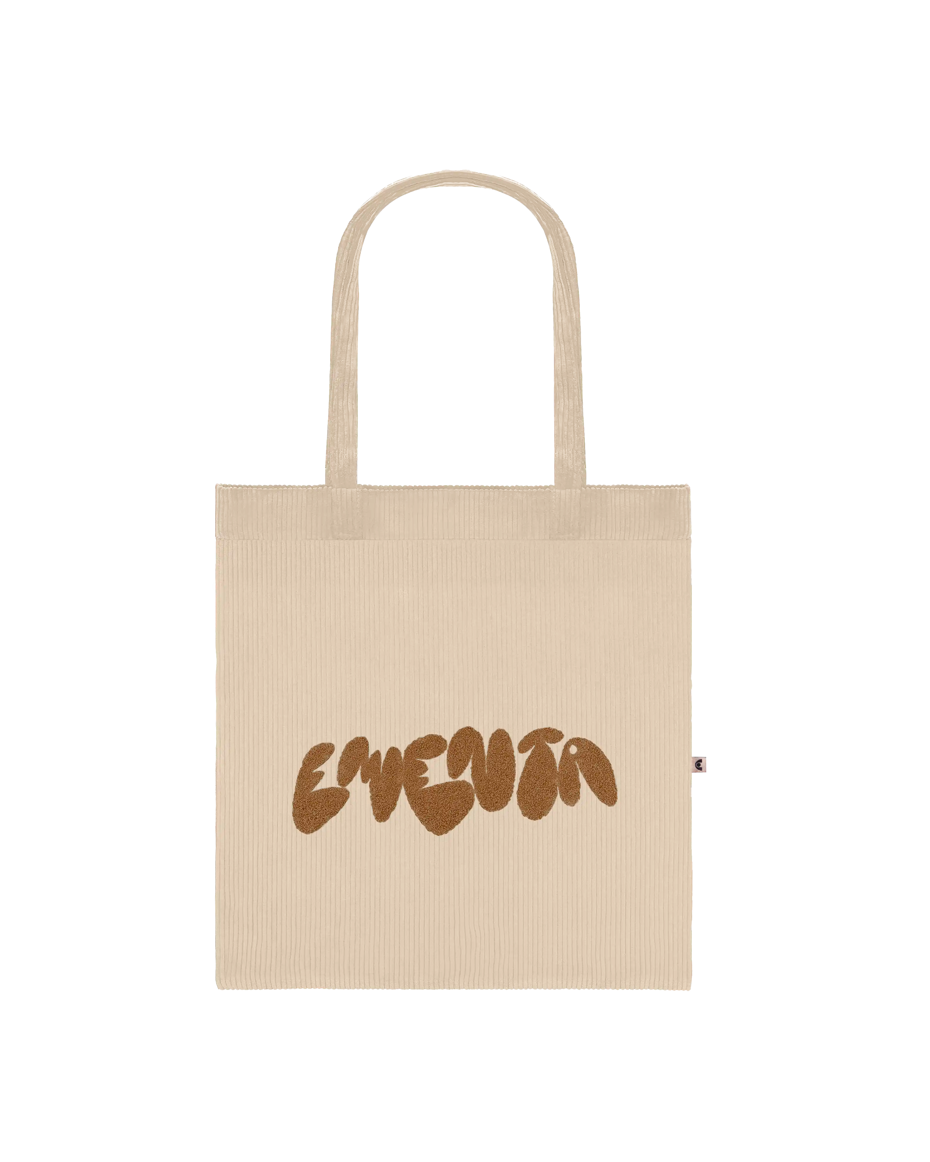 Graffiti Corduroy Tote Bag