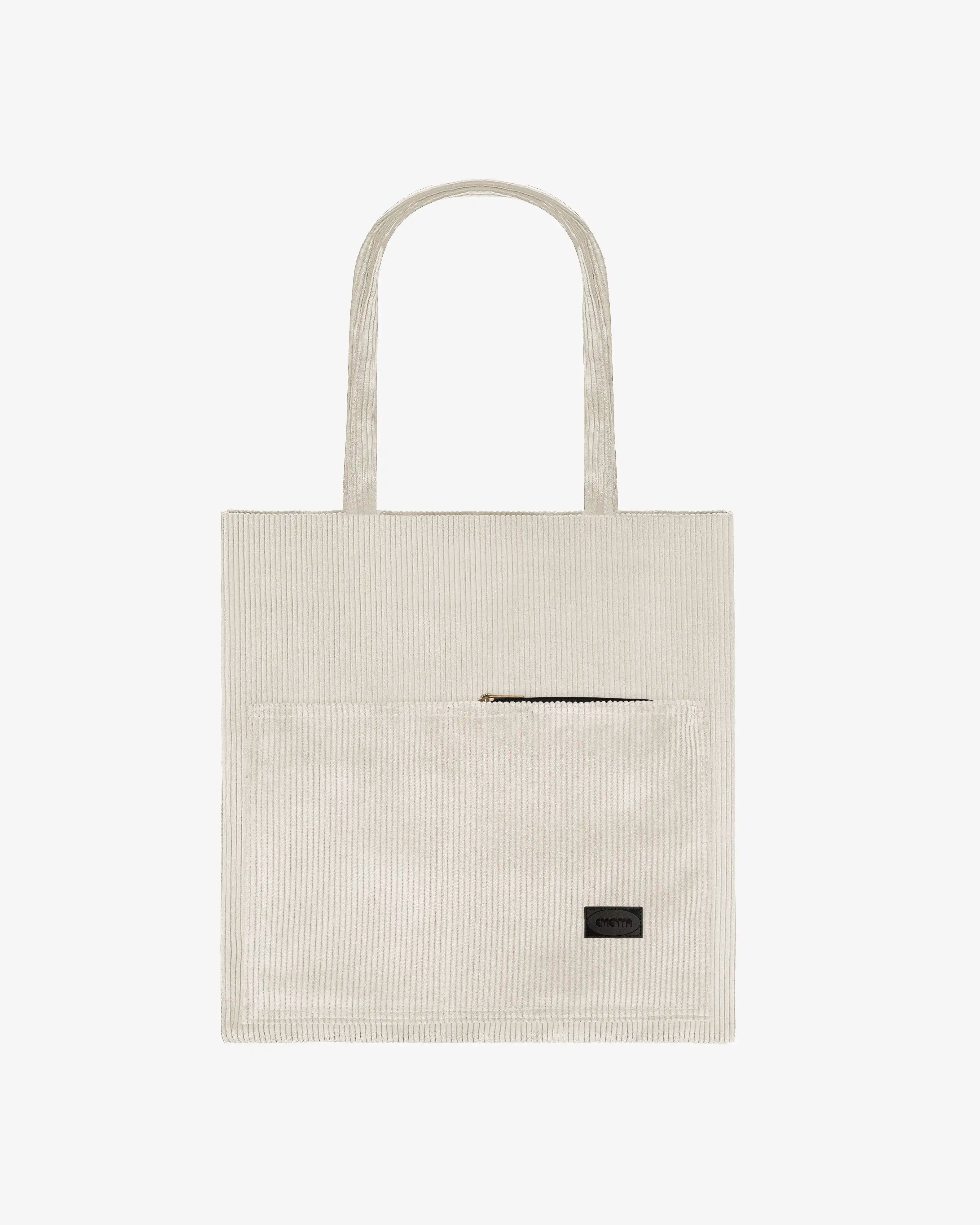 C'mon Patch Corduroy Tote Bag