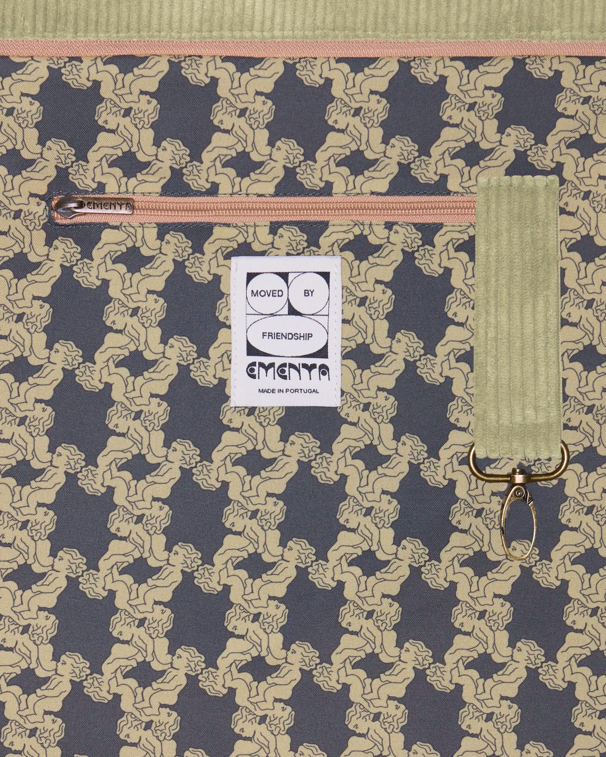 C'mon Patch Corduroy Tote Bag