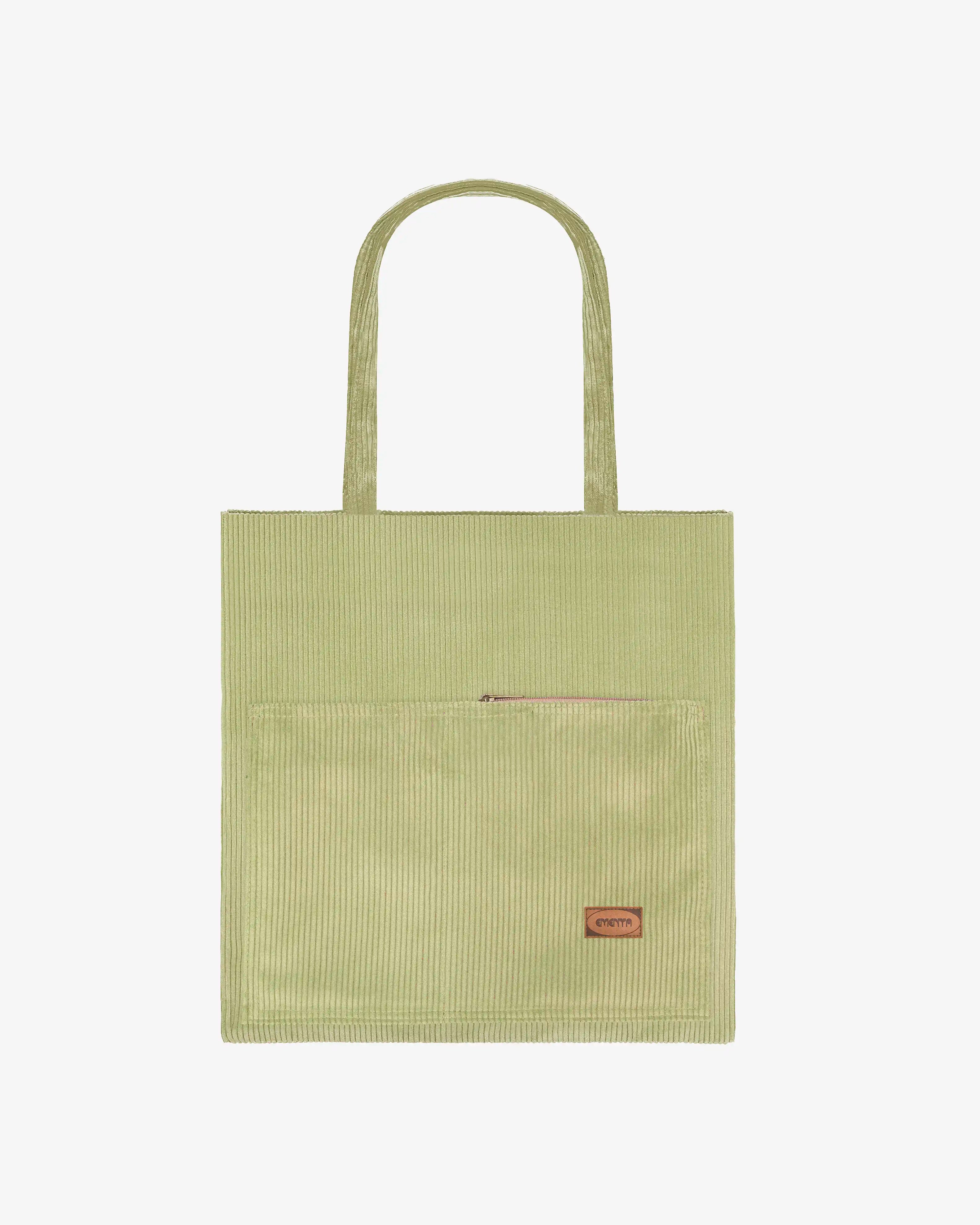 C'mon Patch Corduroy Tote Bag