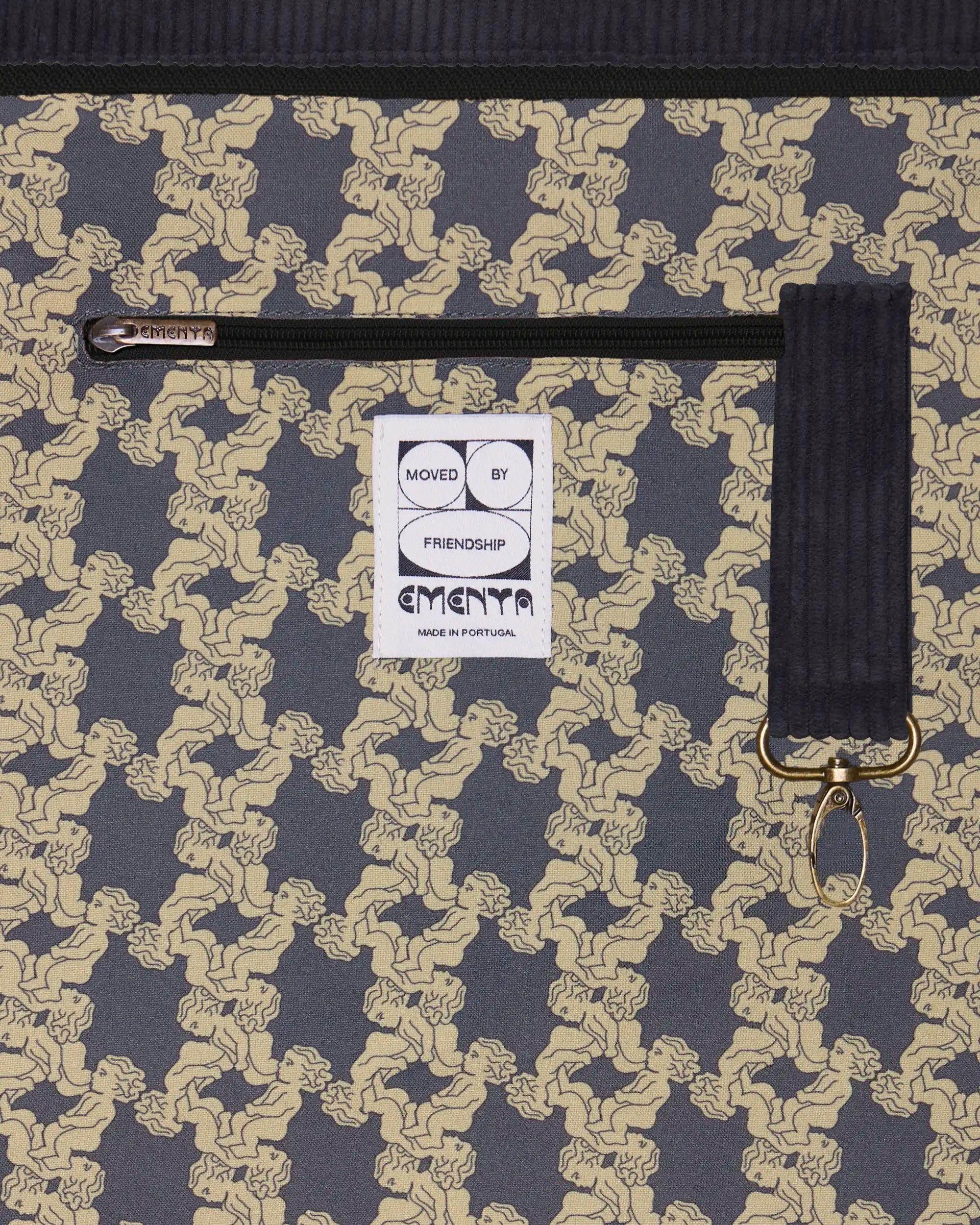 C'mon Patch Corduroy Tote Bag