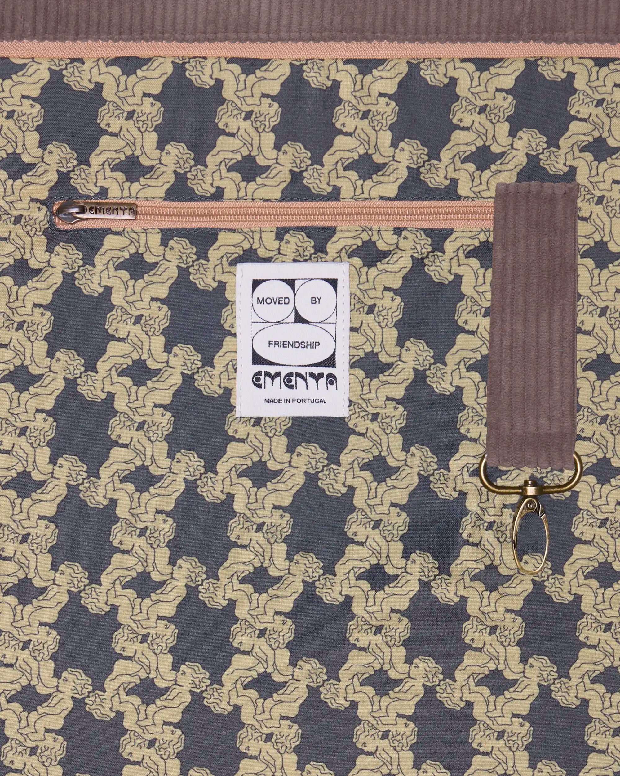 C'mon Patch Corduroy Tote Bag