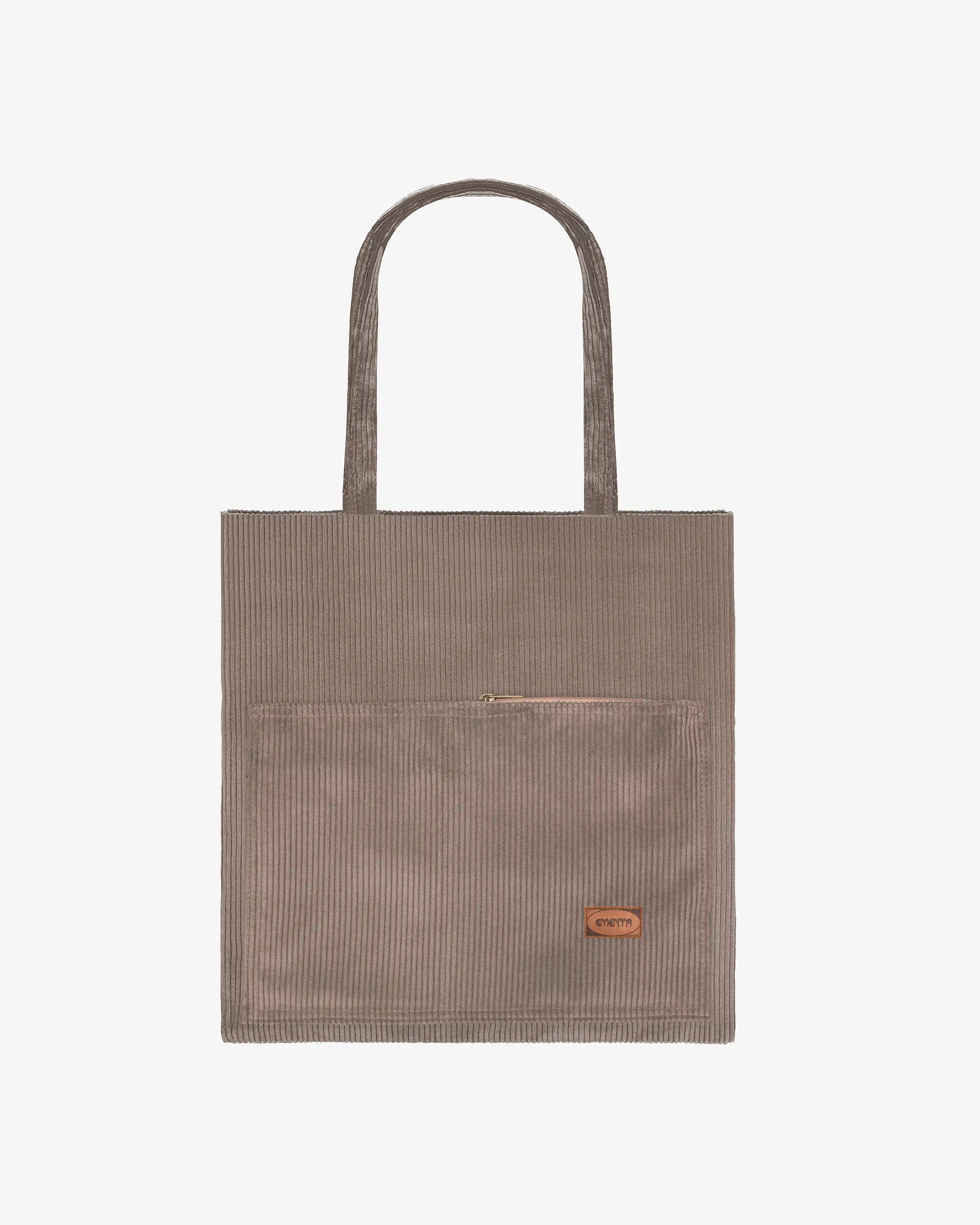 C'mon Patch Corduroy Tote Bag