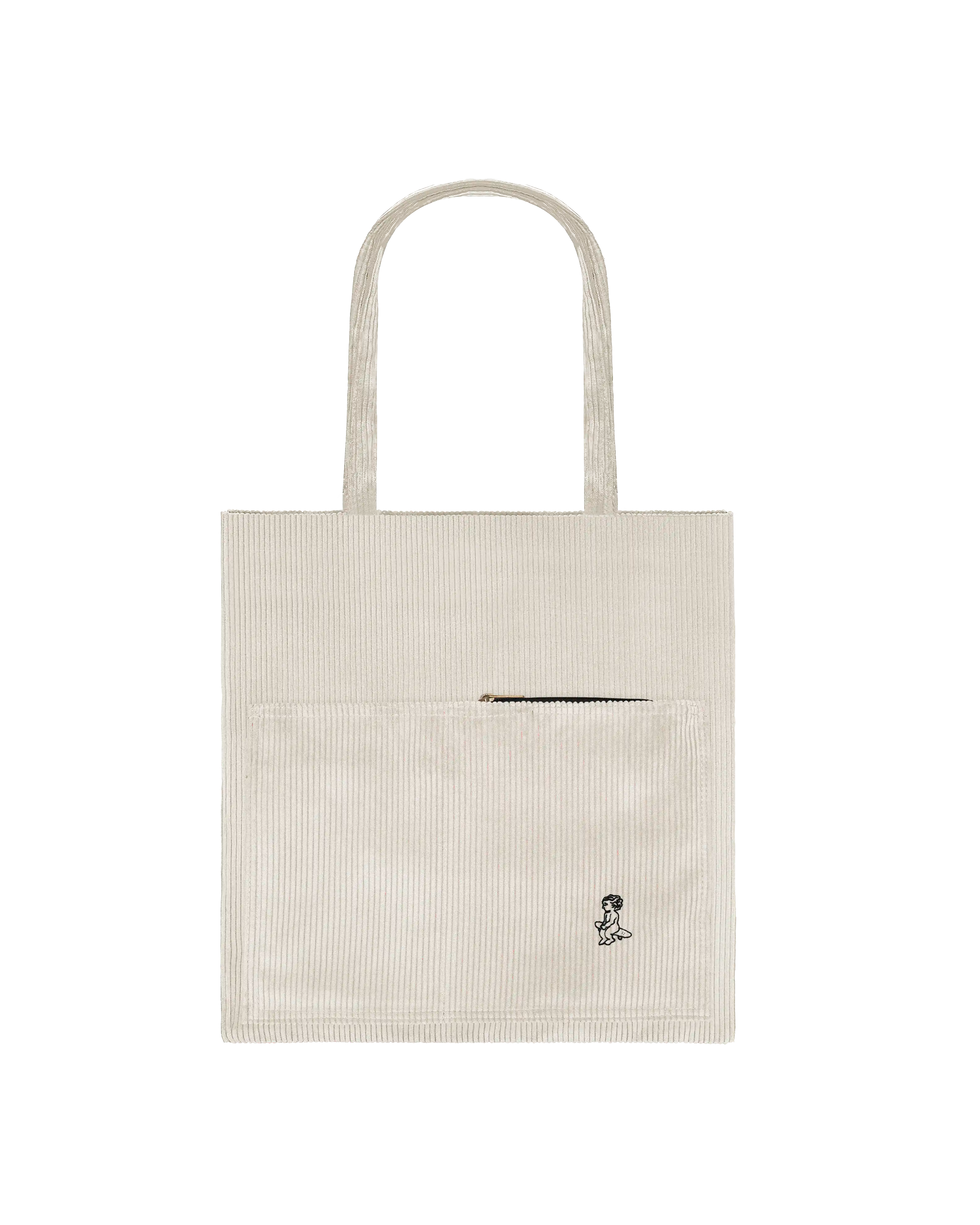 Redesigned from the original tote for clean, multifunctional daily use
Available in 11 durable, liquid-repellent corduroy colors
Spacious 46 × 45 cm main compartment holds a laptop, notebooks, and essentials
Interior pocket sized for phone or cards; exterior zip pocket keeps valuables secure
Dedicated bottle sleeve and built-in key holder for on-the-go convenience
Durable corduroy treated for water resistance and built to handle daily use
Minimal hardware—low-profile zip and discreet, tonal stitching
Subtle