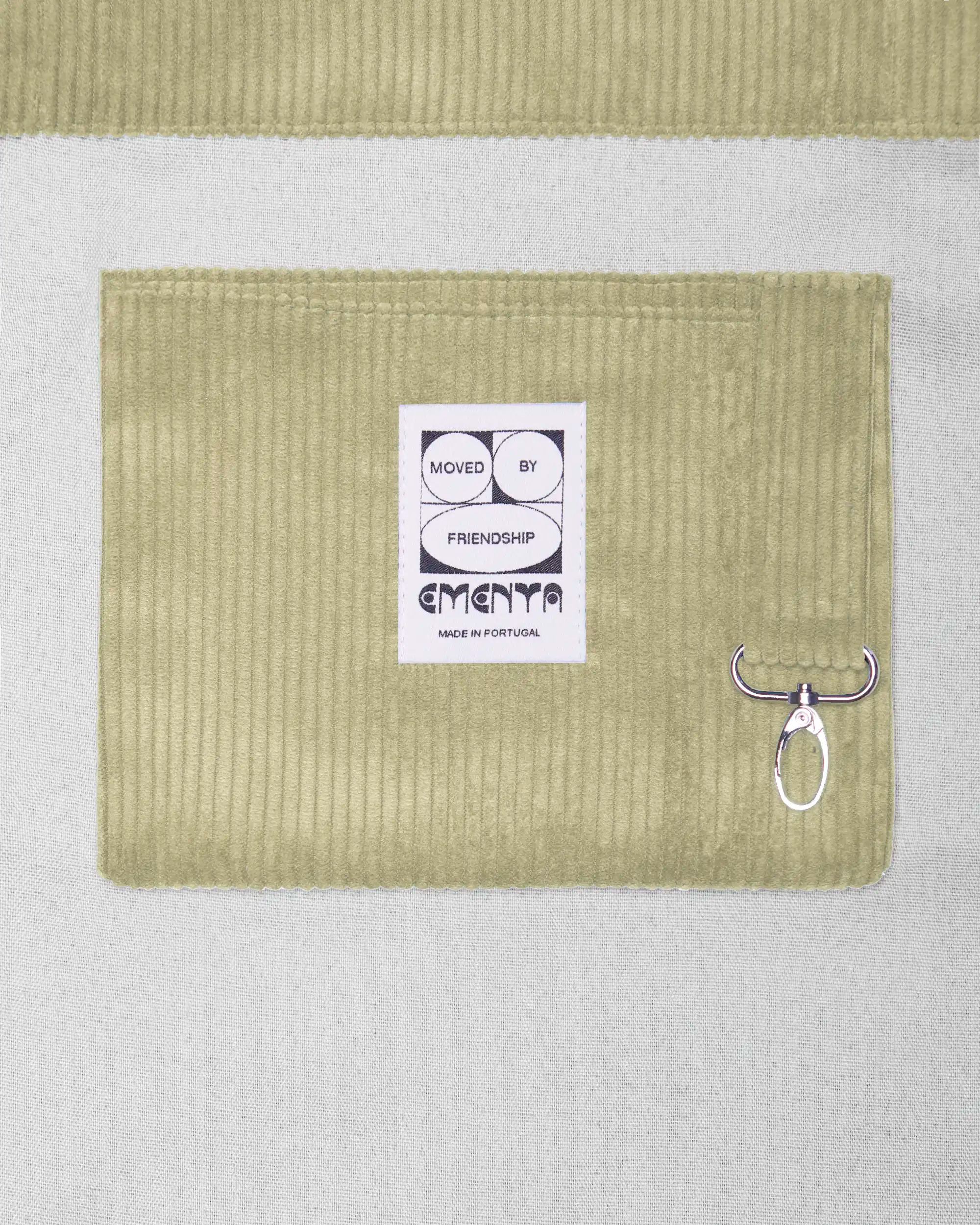 First Word Corduroy Tote Bag