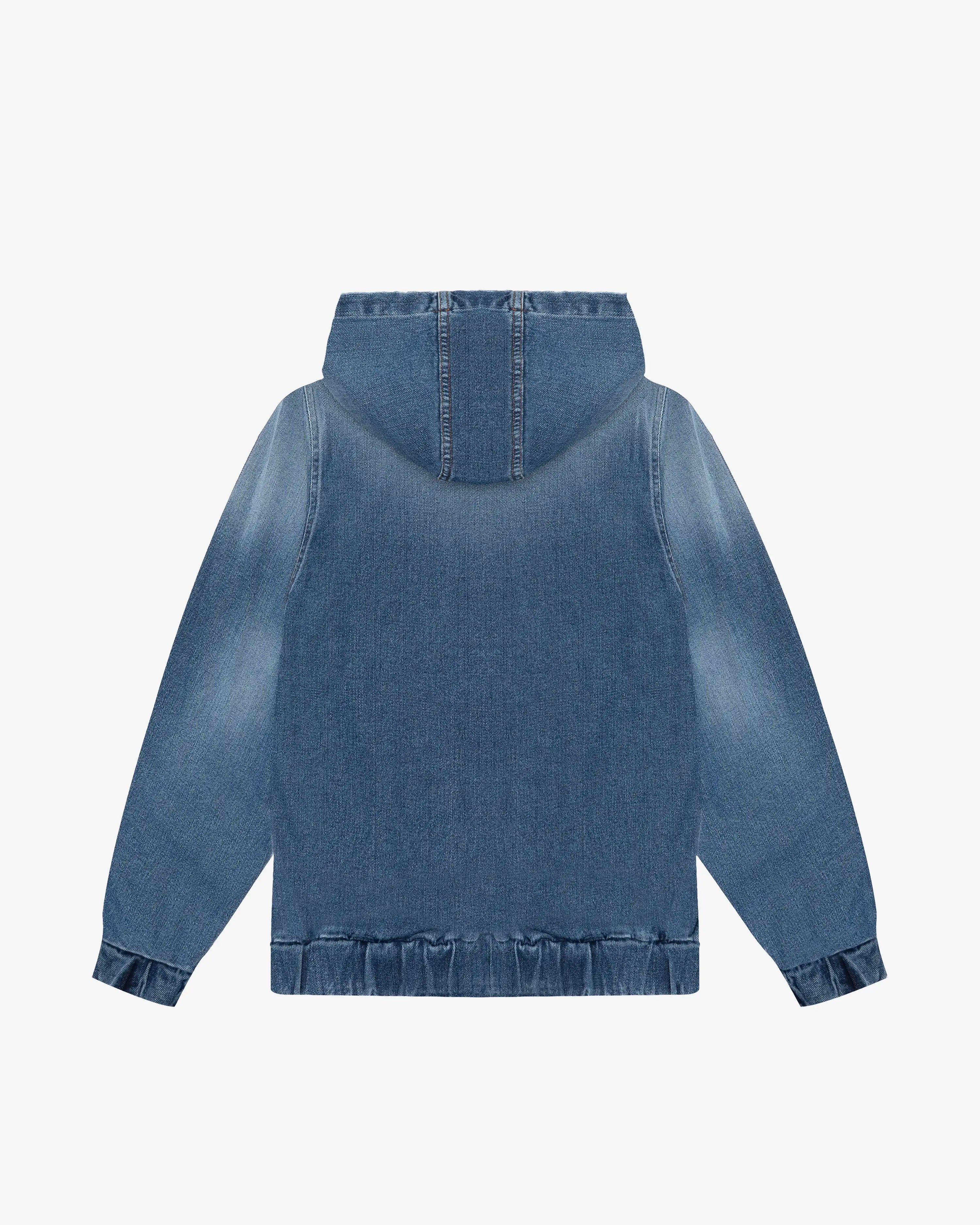 Ripped Dots Denim Jacket