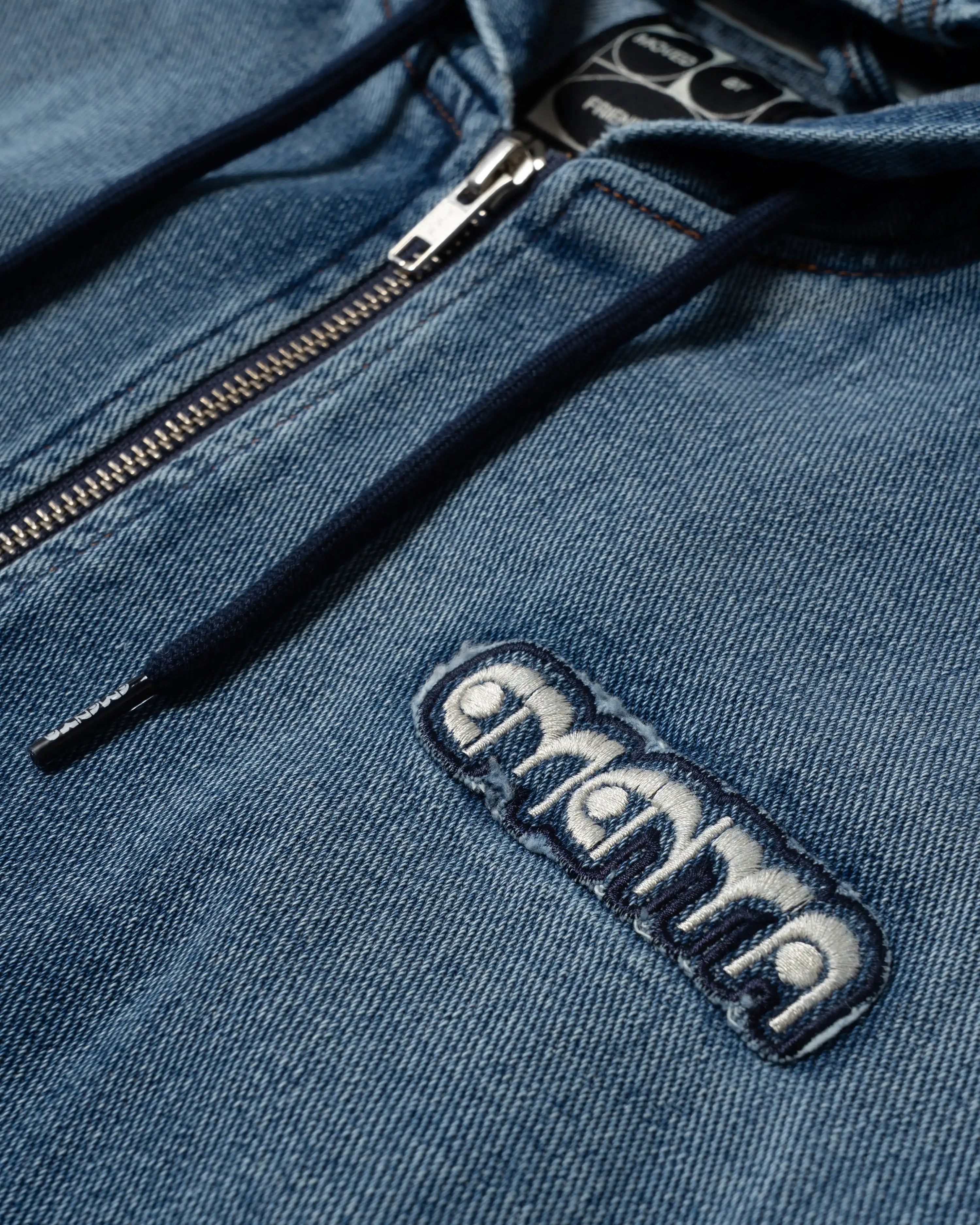 Ripped Dots Denim Jacket