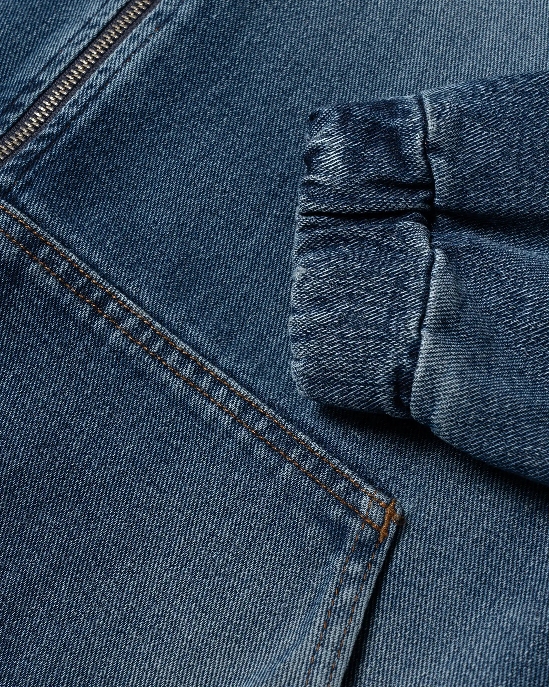 Ripped Dots Denim Jacket