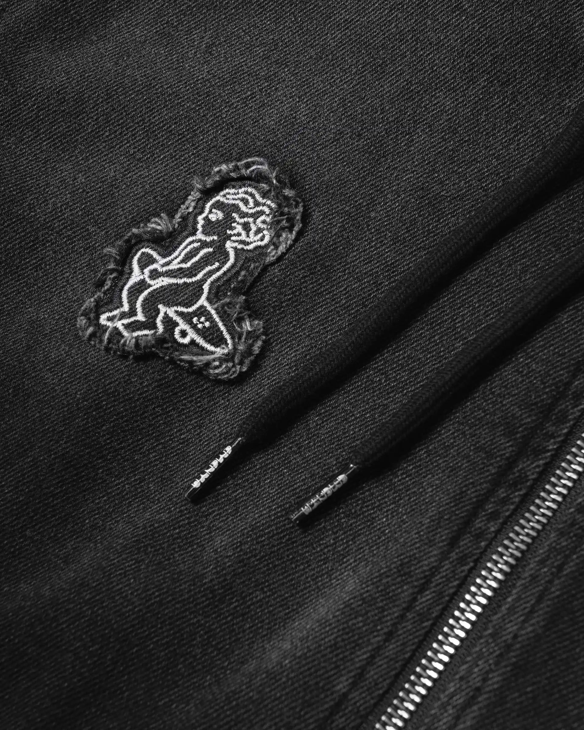 Ripped Dots Denim Jacket