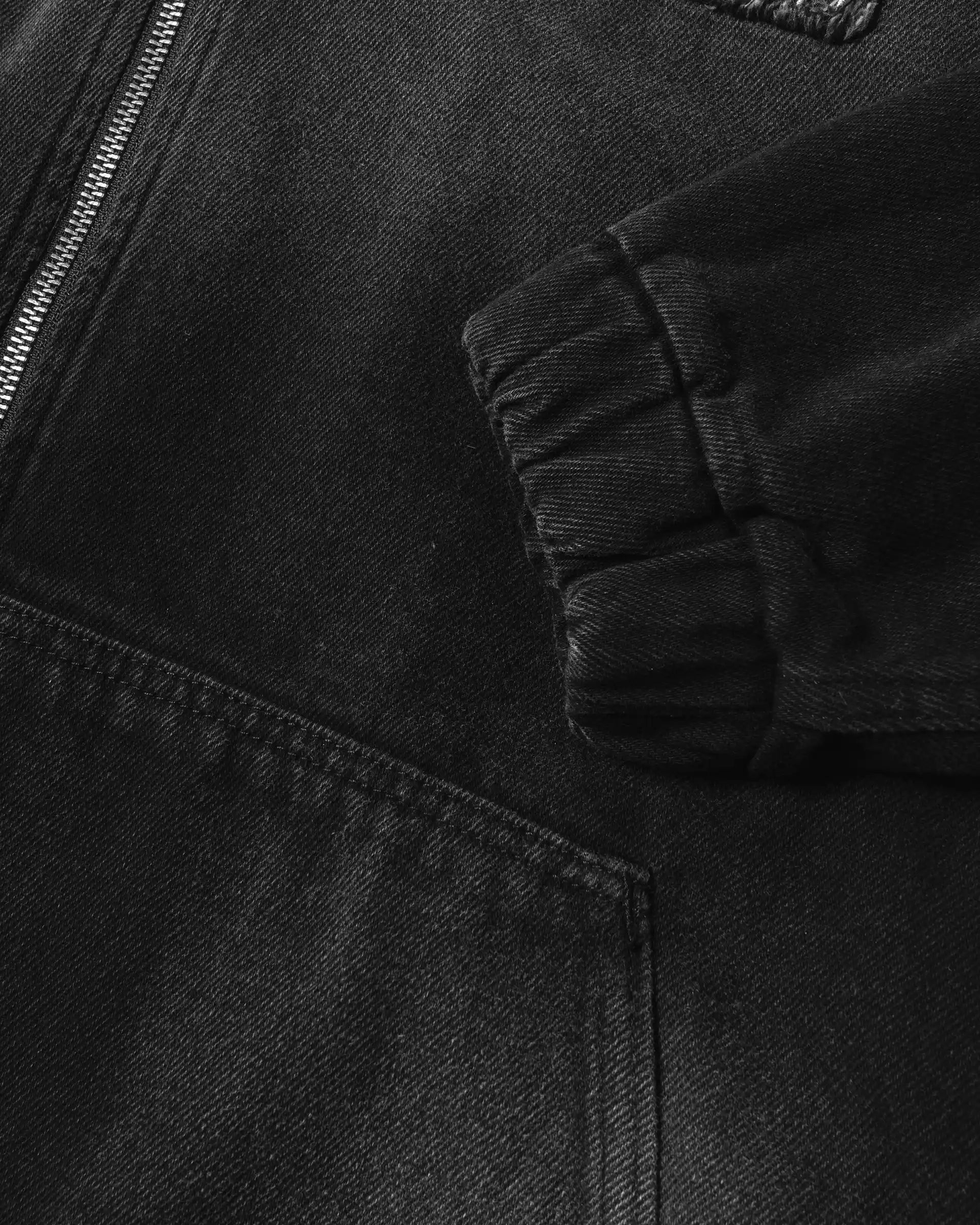 Ripped Dots Denim Jacket