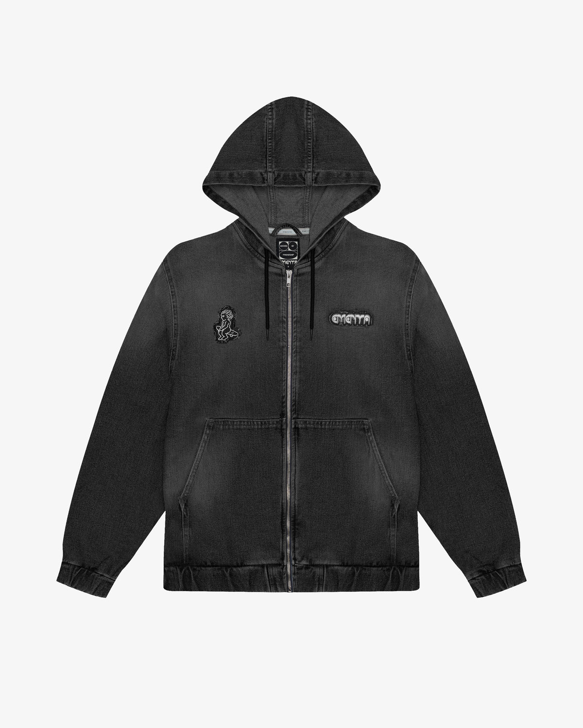 #color_black jet stone washed