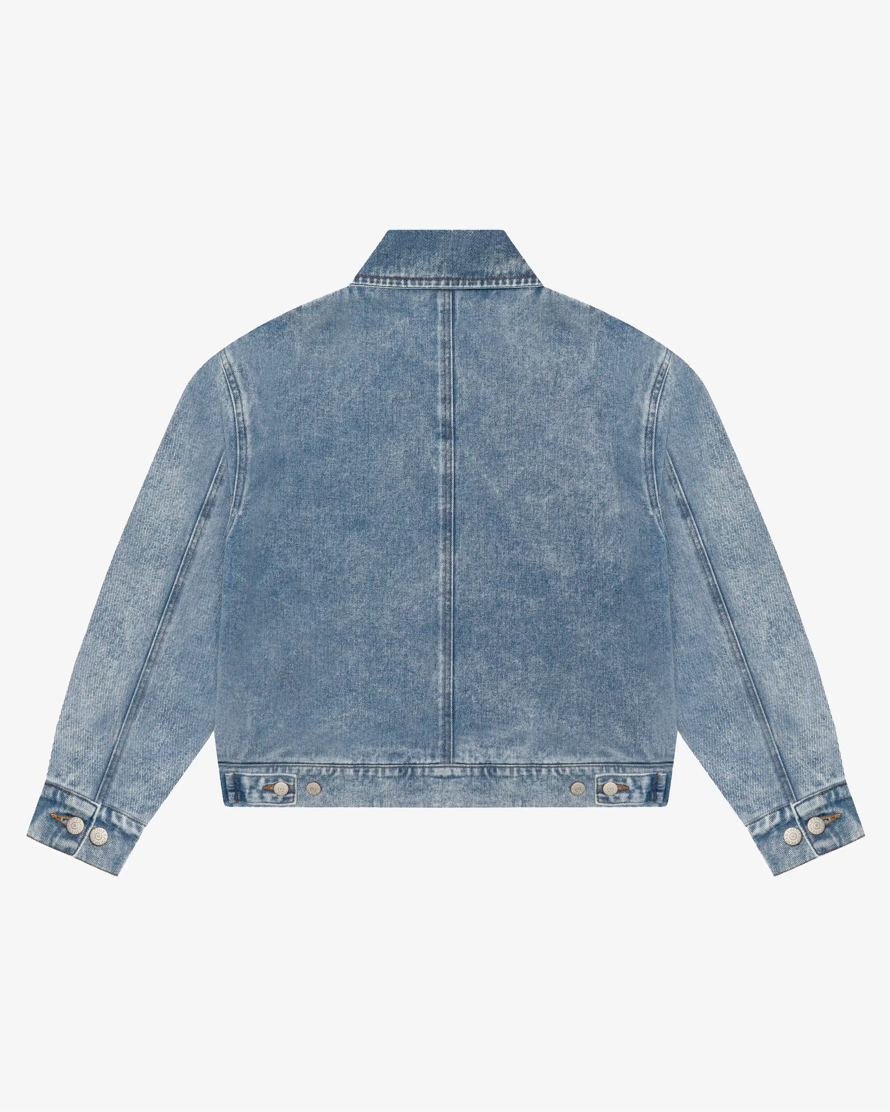 Waffle Denim Jacket