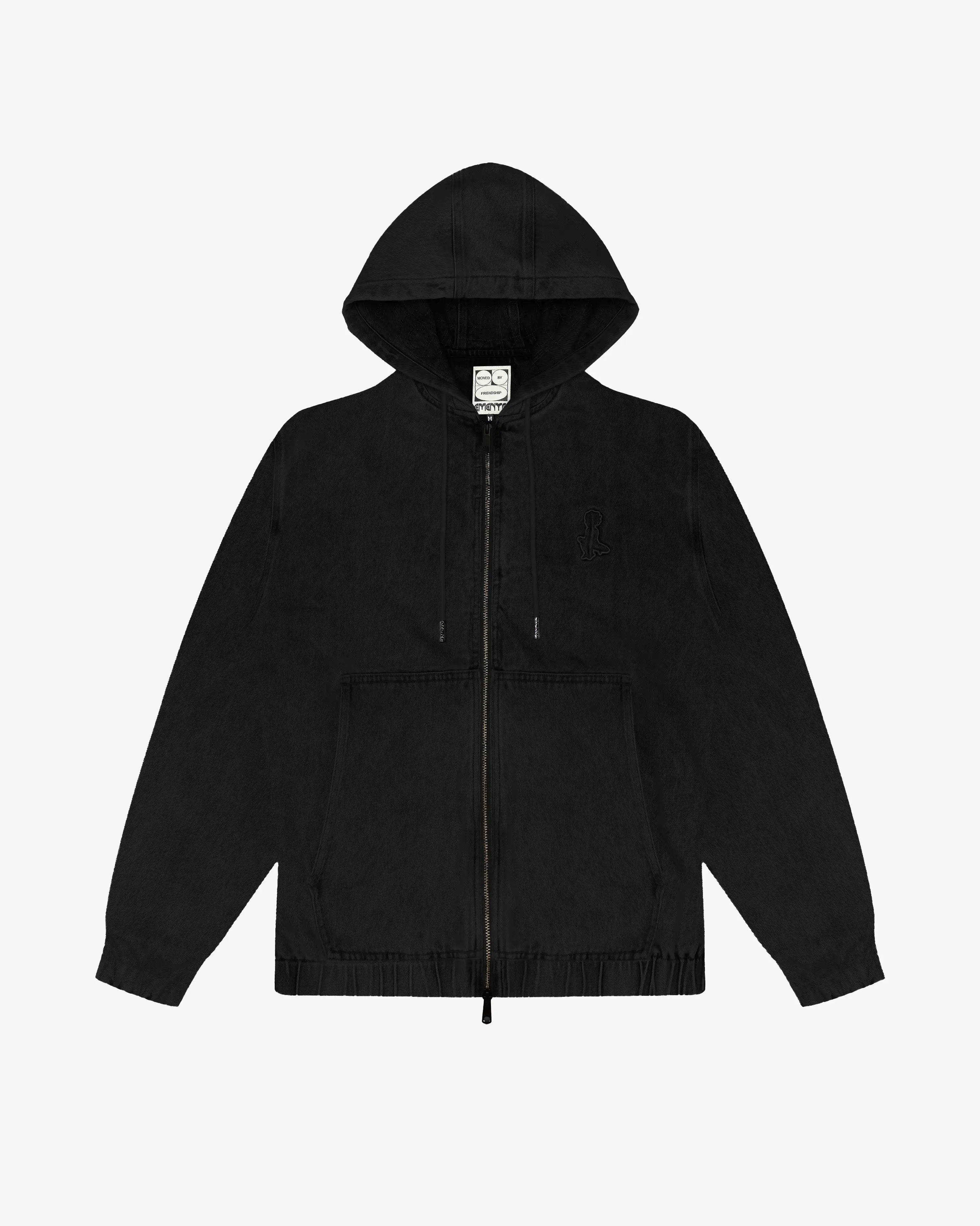 Ikon Denim Hooded Zip Jacket