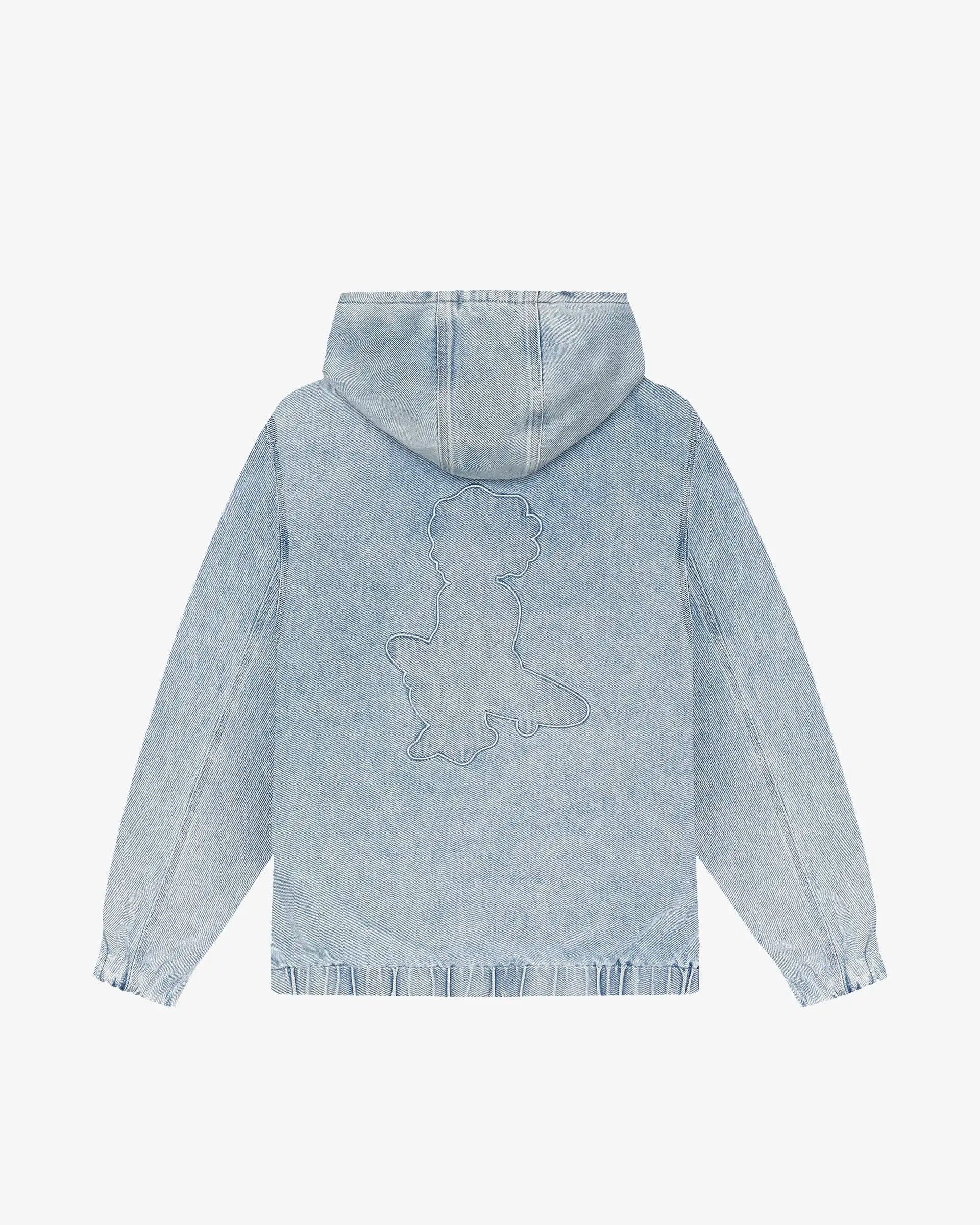 Ikon Denim Hooded Zip Jacket
